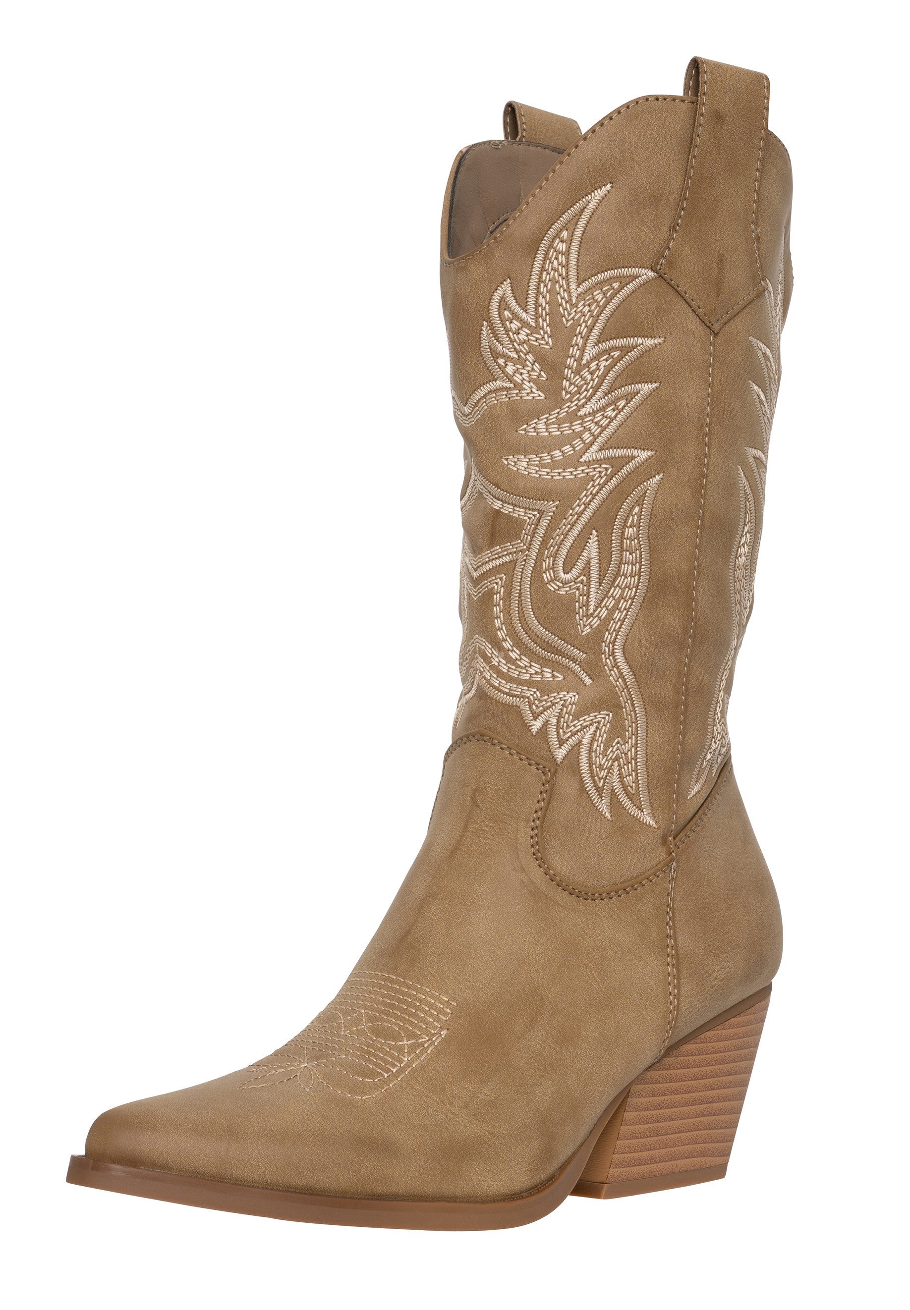 Salinyang Elegante Cowboy Stiefel Damen im modernen Western Style Stiefel. € 69,95