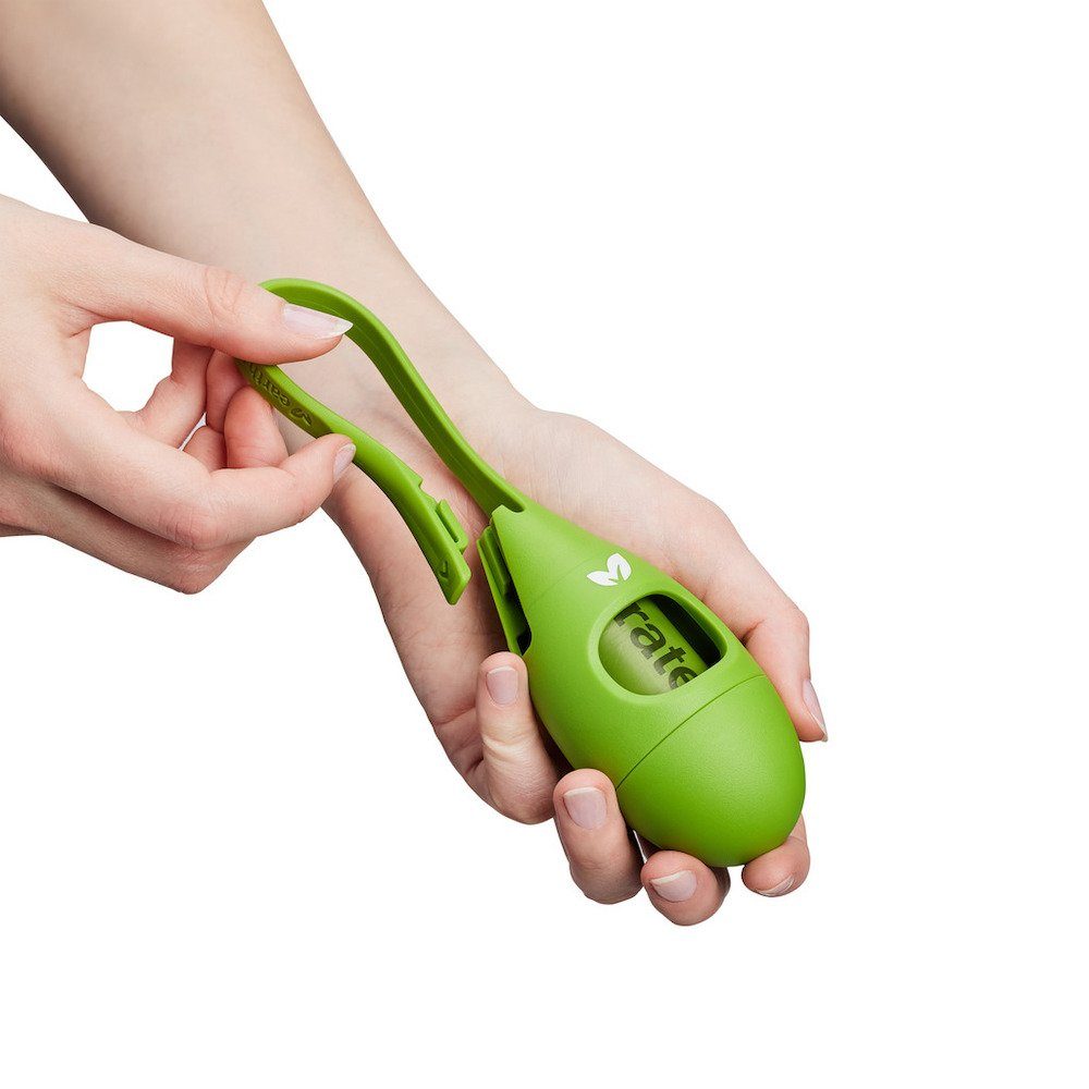 Earth Rated Hundekotbeutel Leinenspender & Kotbeutelhalter inkl. 15 Beutel, ohne Duft