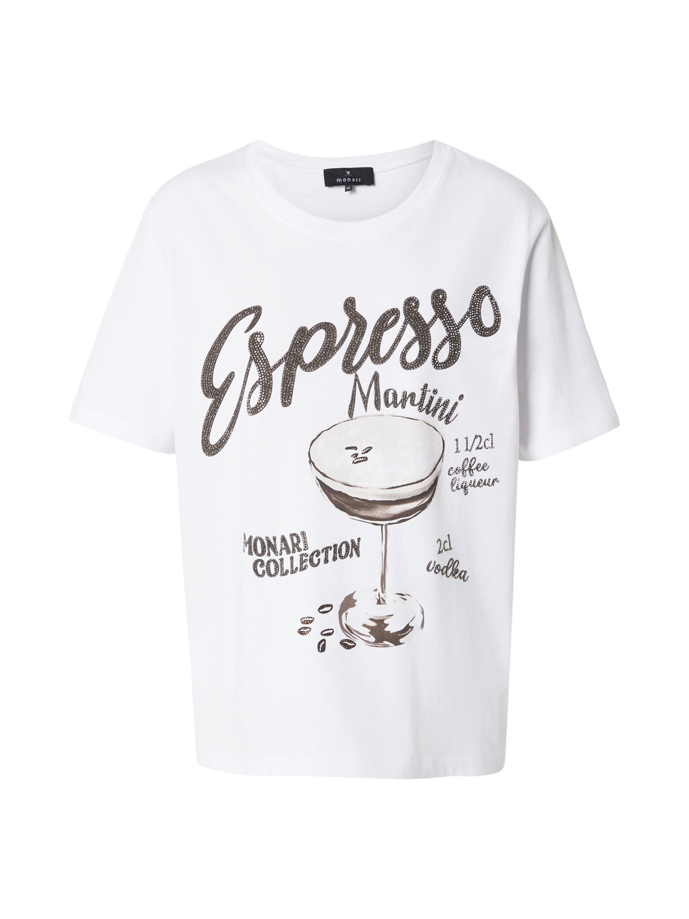 Monari T-Shirt (1-tlg) Ziersteine – Bild 4 von 5