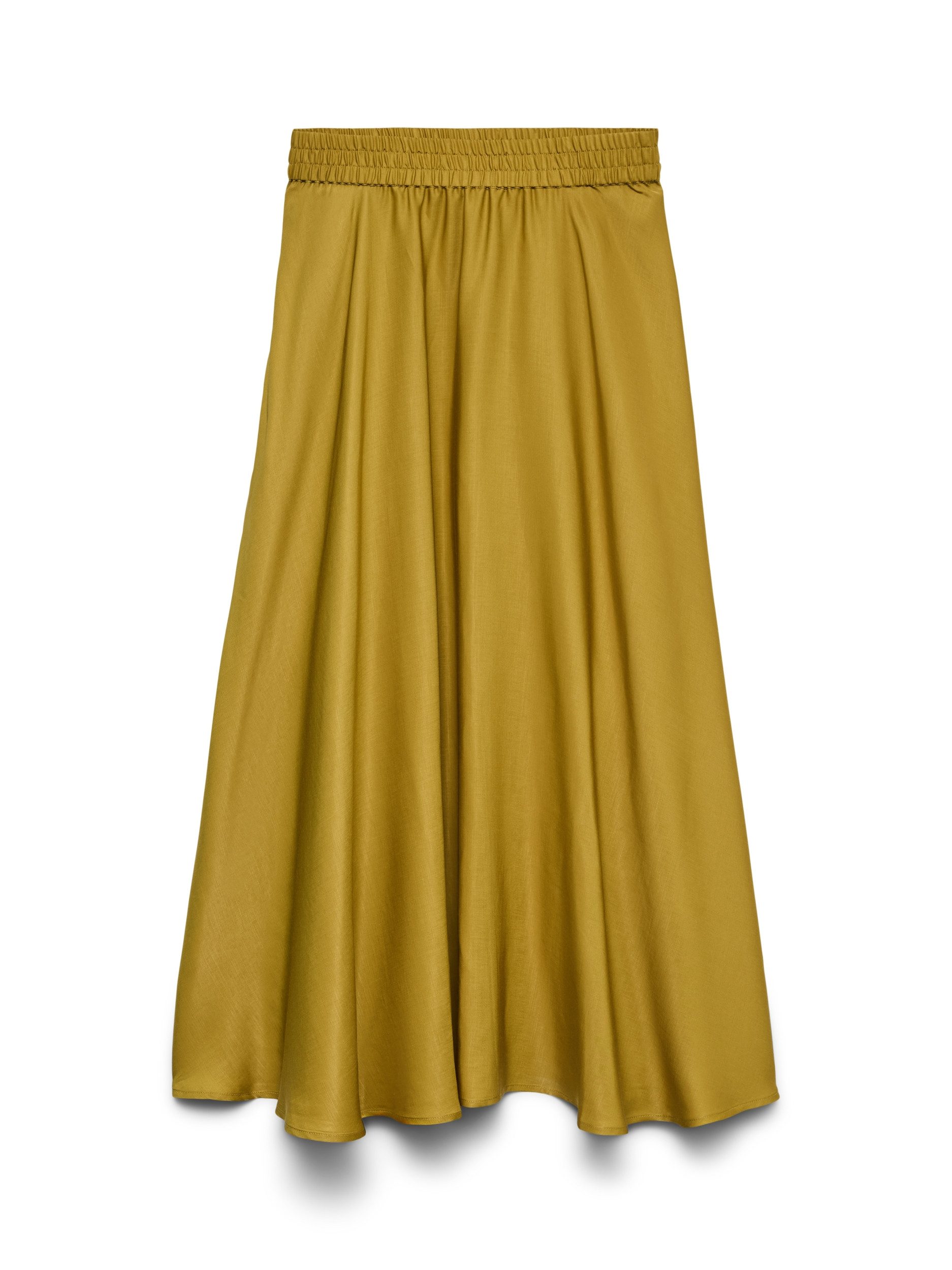 Vero Moda A-Linien-Rock VMMIRA ANKLE SKIRT WVN, Willow
