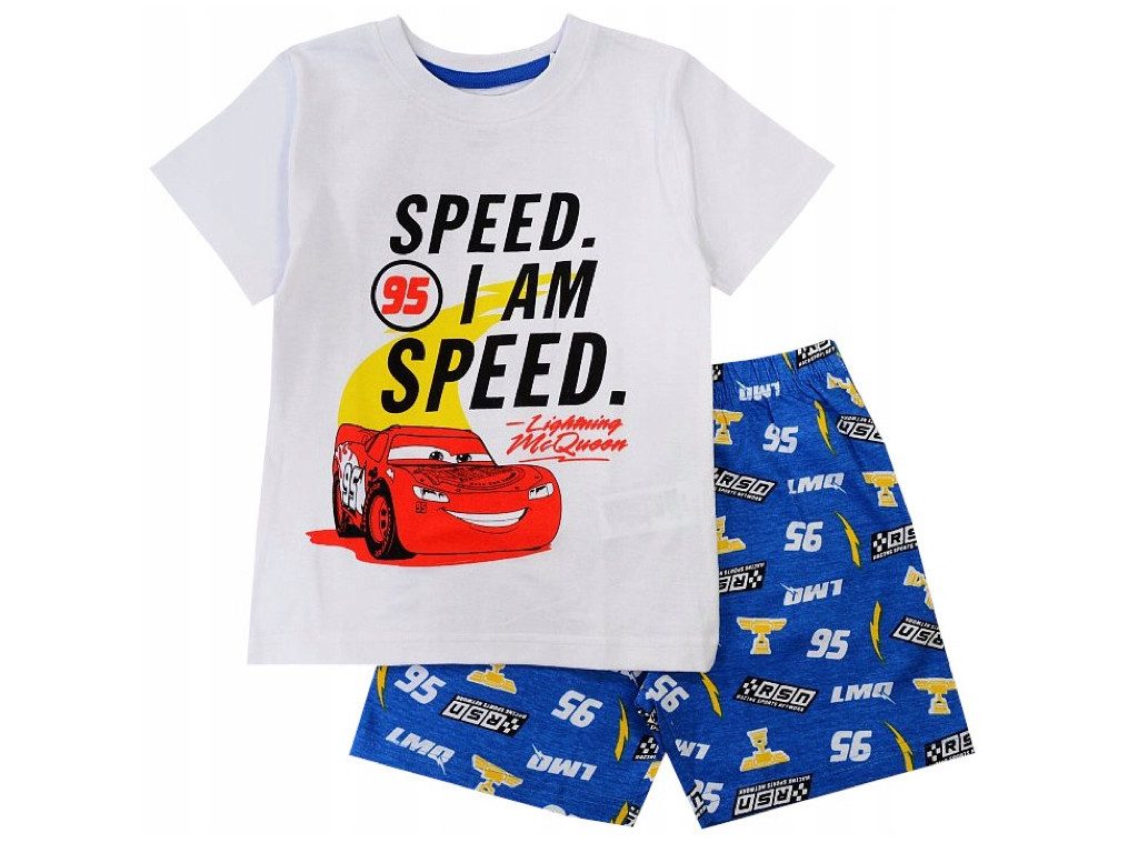 Shorty kurzer Schlafanzug Pyjama Cars "Lightning McQueen"