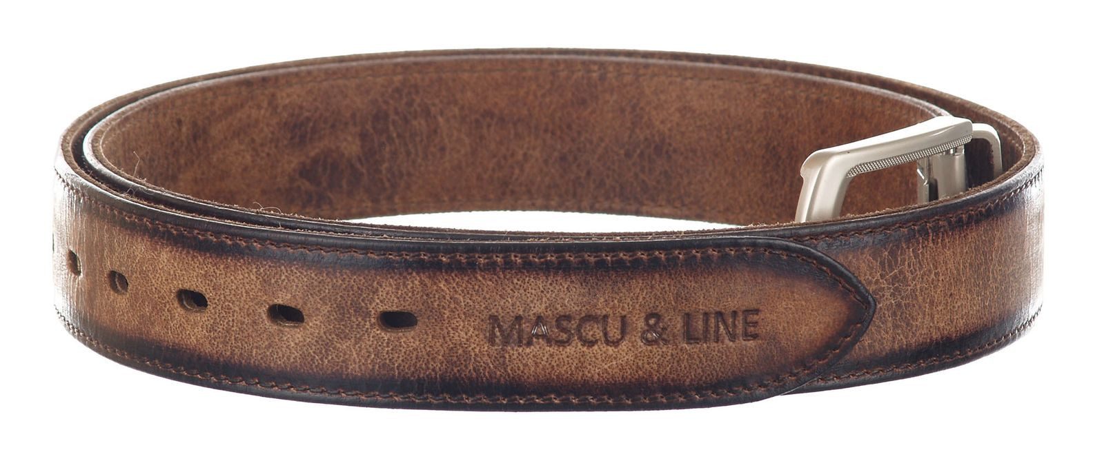 GreenLand Nature Ledergürtel Belt aus echtem Leder