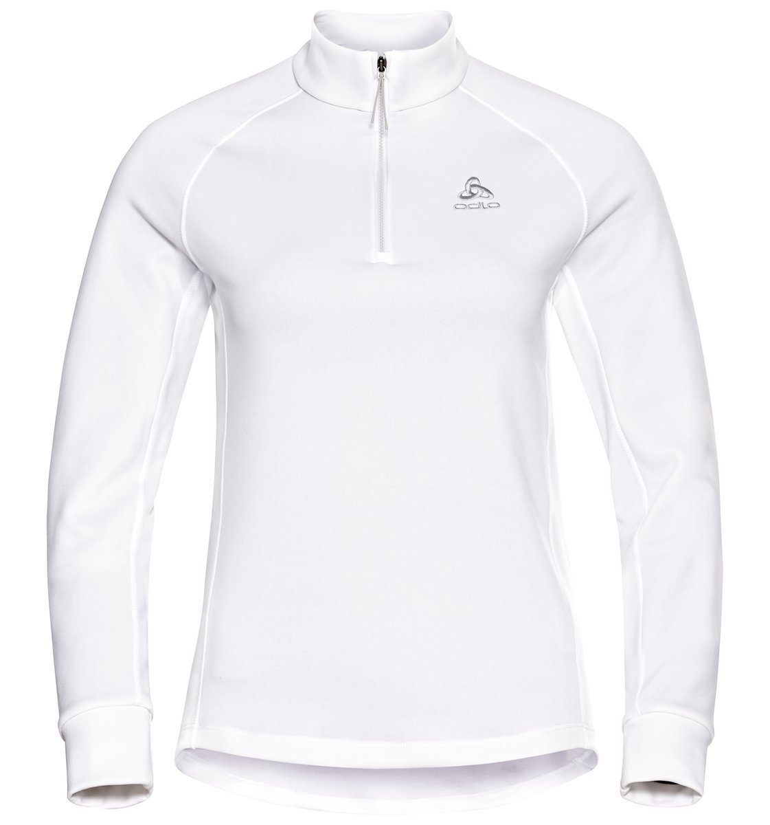 Odlo Rollkragenpullover Mid zip BERRA 1/2 layer white 10000