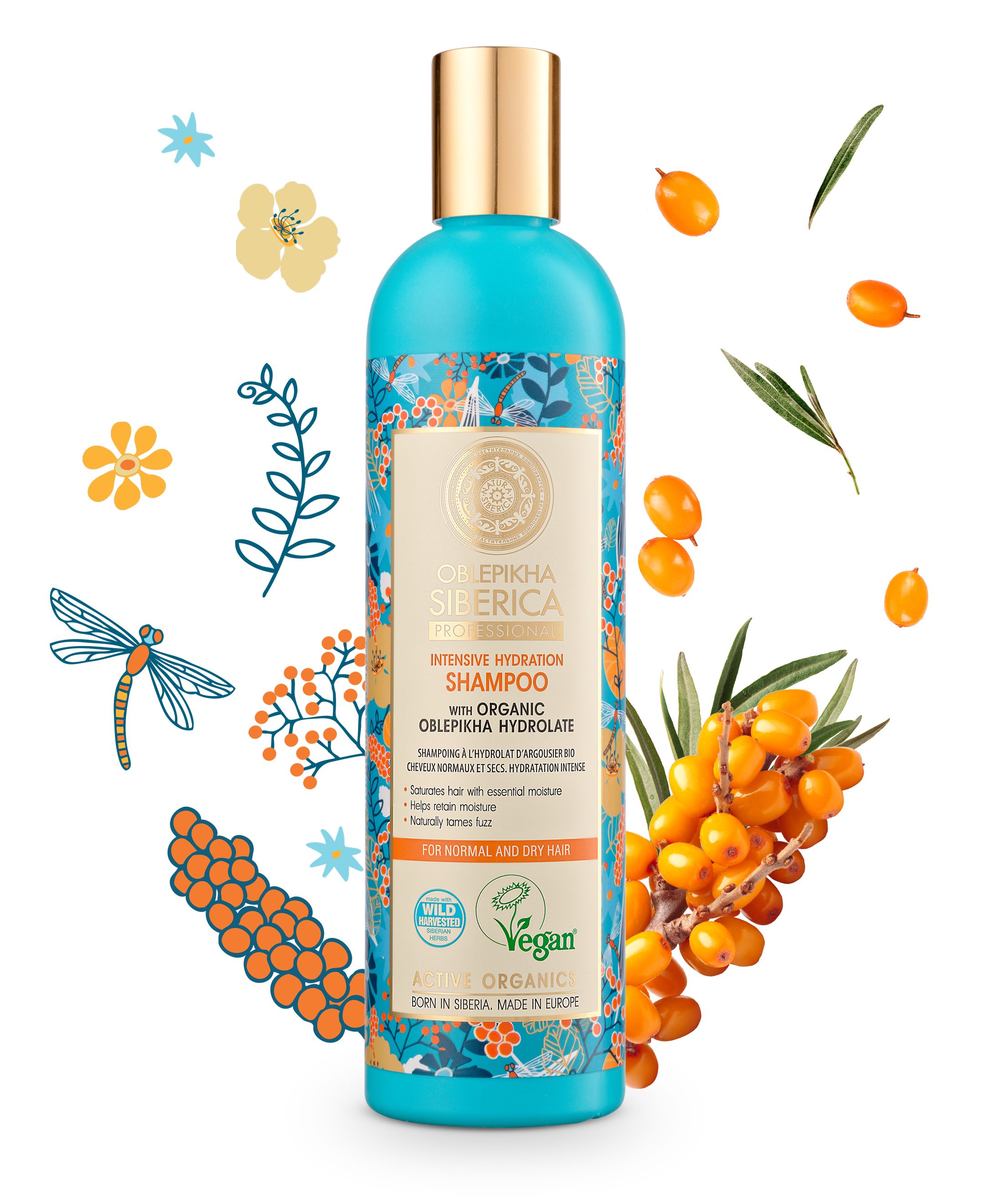 Natura Siberica Haarshampoo Oblepikha Shampoo for Normal and Dry Hair