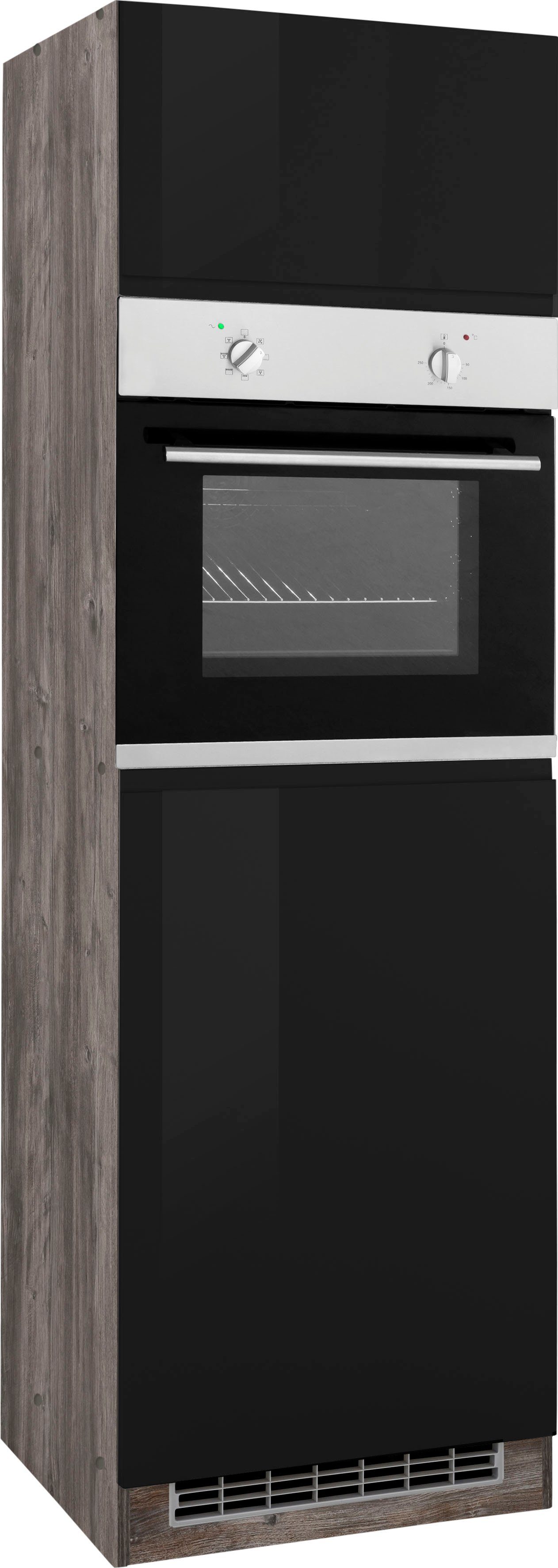 HELD MÖBEL Backofenumbauschrank "Virginia", 200 cm hoch, 60 cm breit, Nisch günstig online kaufen