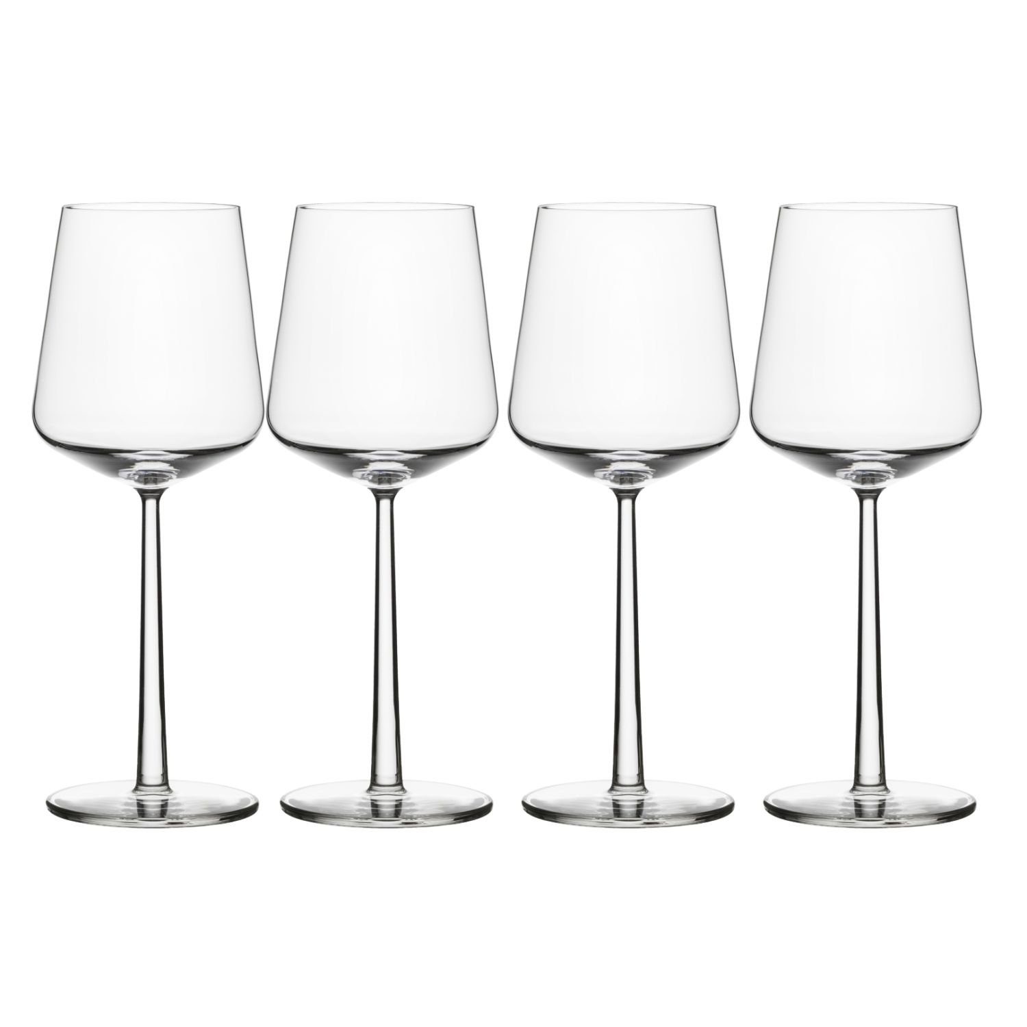 IITTALA Weinglas Essence Rotwein, Glas, 4er Set