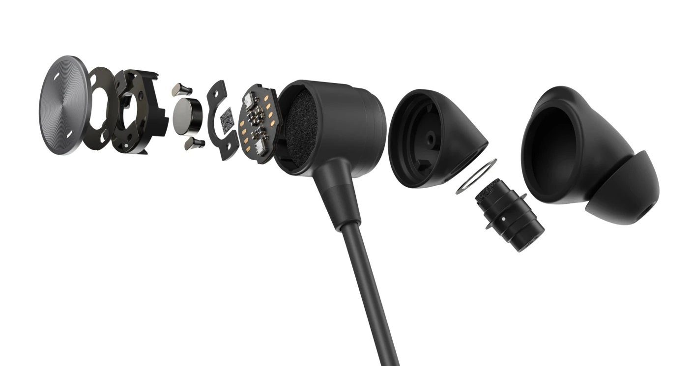 Logitech Zone Wired Earbuds In-Ear Kopfhörer USB-C,3,5mm, Verbindung USB-A In-Ear-Kopfhörer