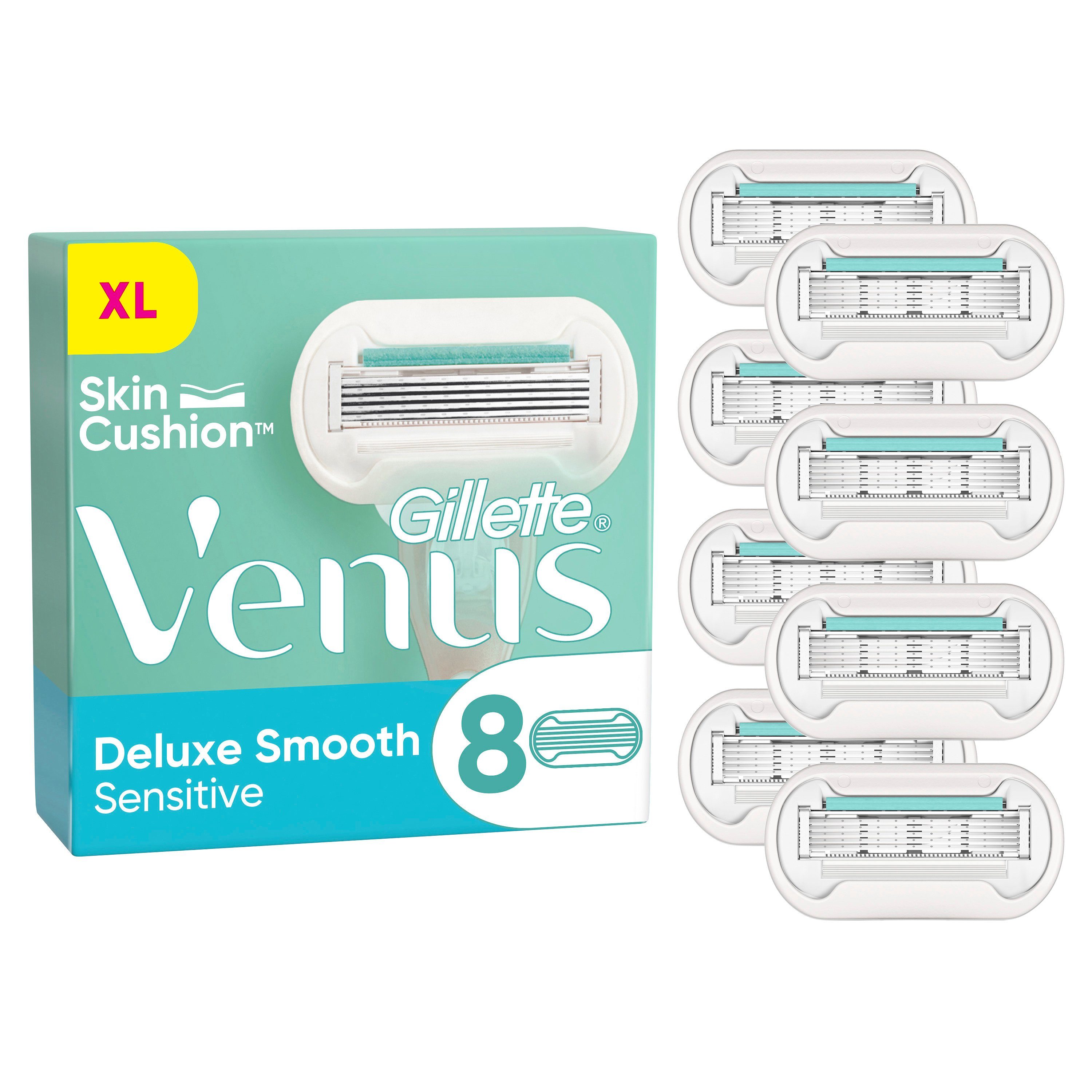- Venus Sensitive Deluxe Rasierklingen Smooth Gillette 8St.