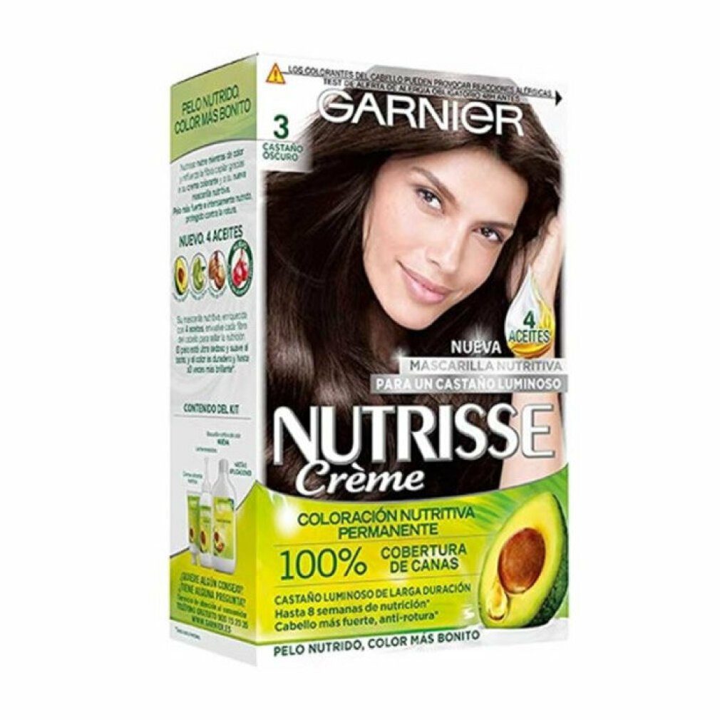 GARNIER Mascara Nutrisse Crème Nourishing Color 3 Dark Brown