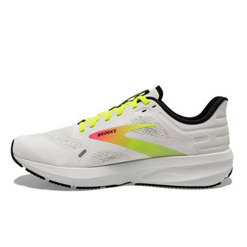 Brooks Launch 9 White/Pink/Nightlife Laufschuh