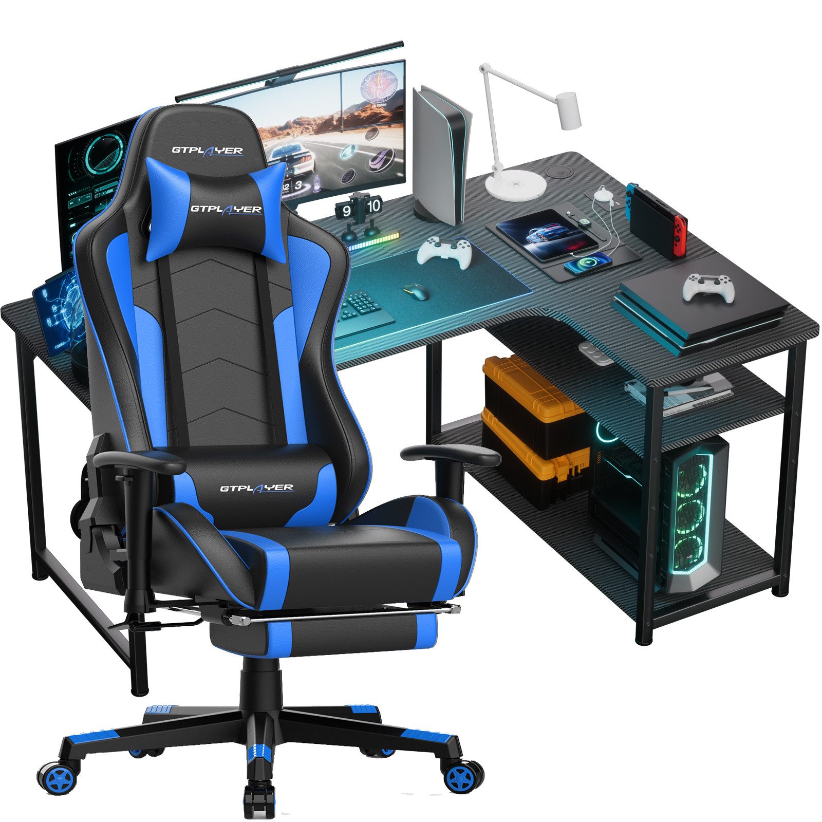 GTPLAYER Gamingtisch Gaming Tisch + Gaming günstig online kaufen