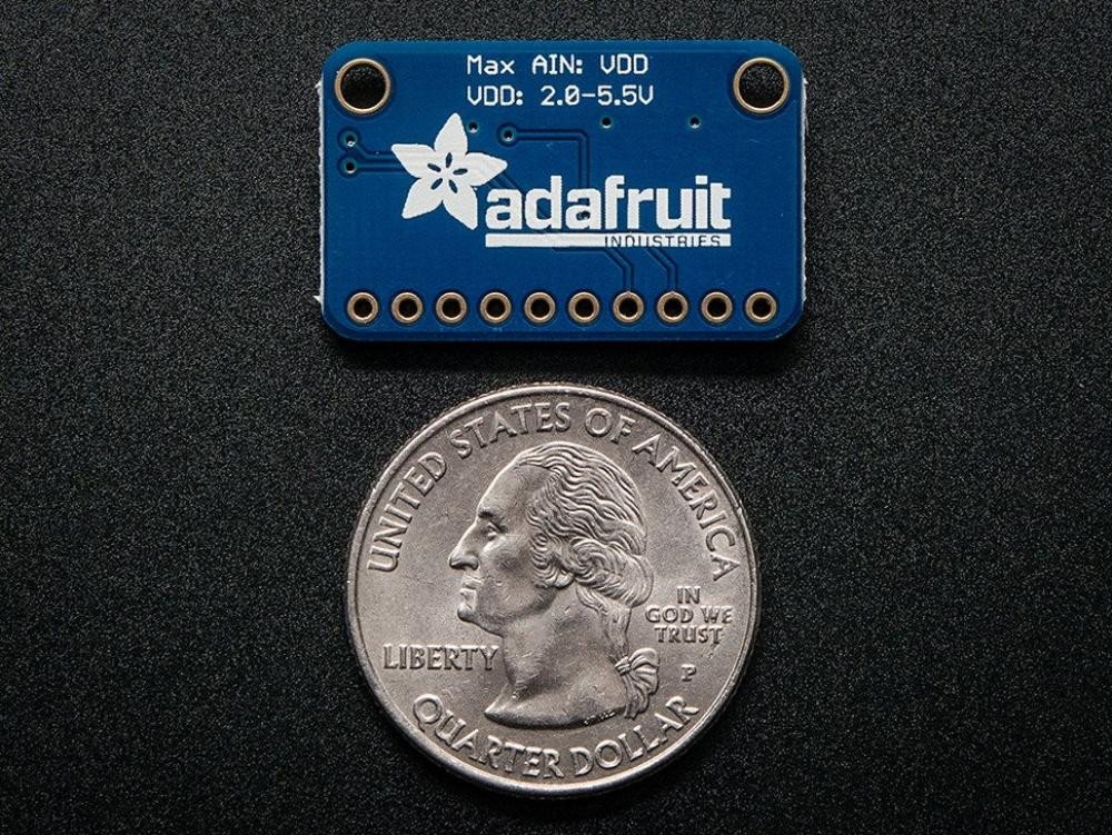 Thumbnail - Adafruit Sensor Adafruit ADS1015 12-Bit ADC - 4 Kanal mit programmierbarem Verstärker