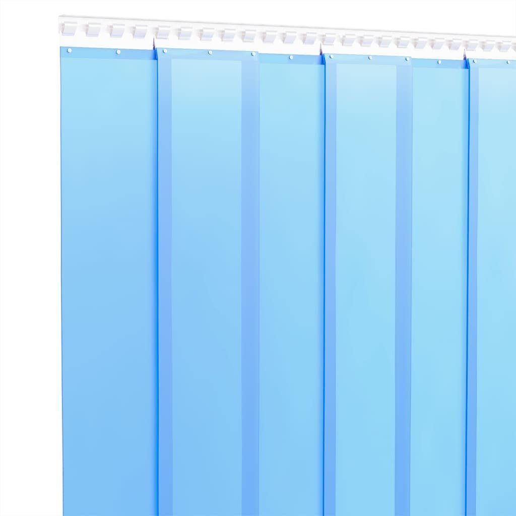 (1 mm Türvorhang Blau m PVC, St) Vorhang 10 furnicato, 200x1,6