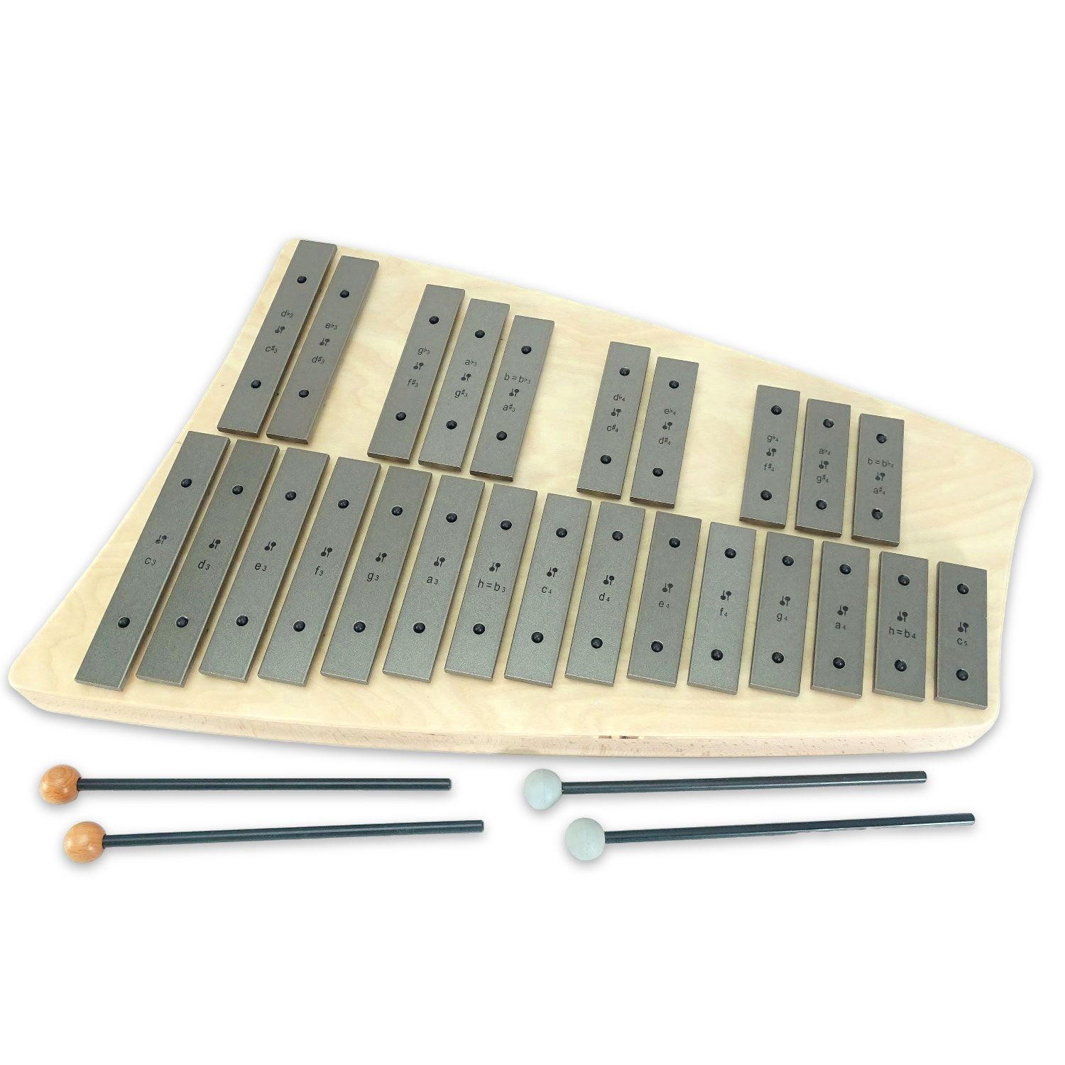 SONOR Glockenspiel Sonor Glockenspiel SG 25 Sopran mit Notenschlüssel