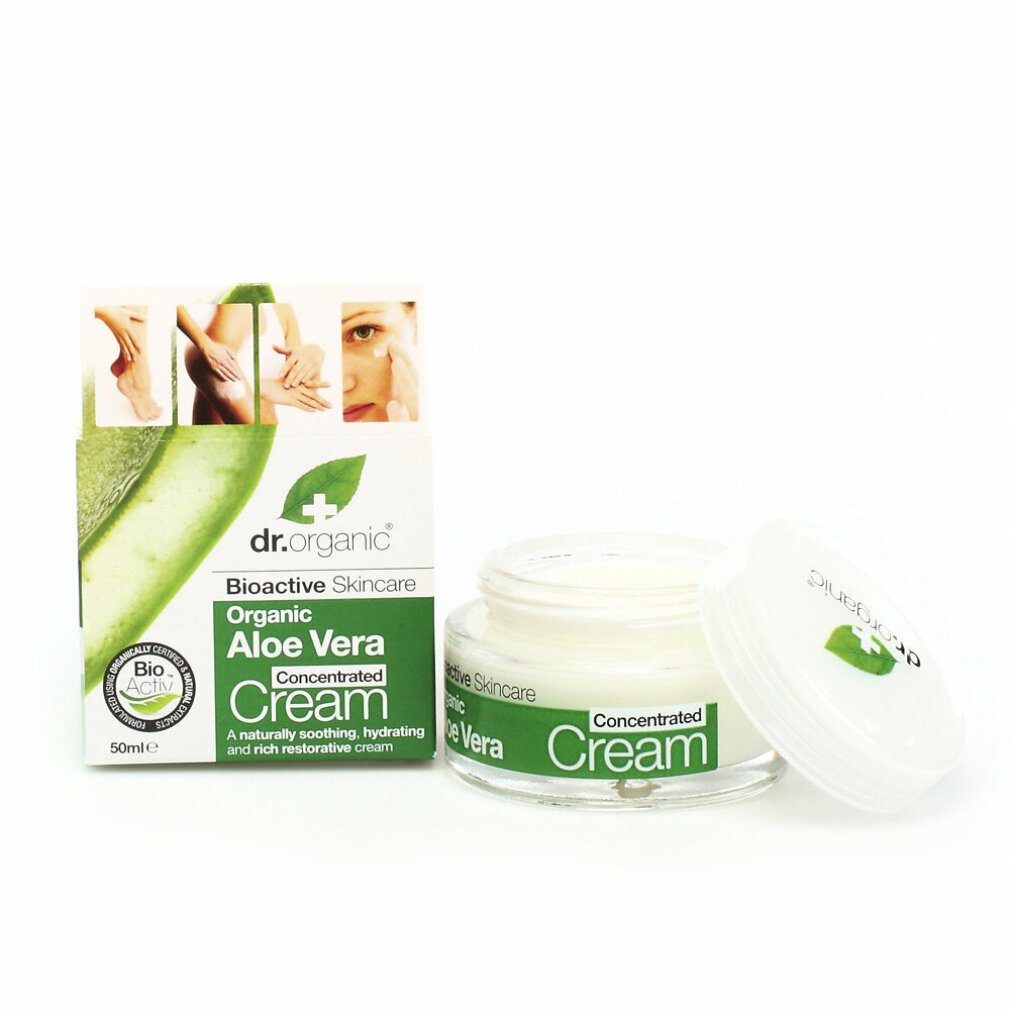 Dr. Organic Anti-Aging-Creme ALOE VERA crema concentrada 50 ml