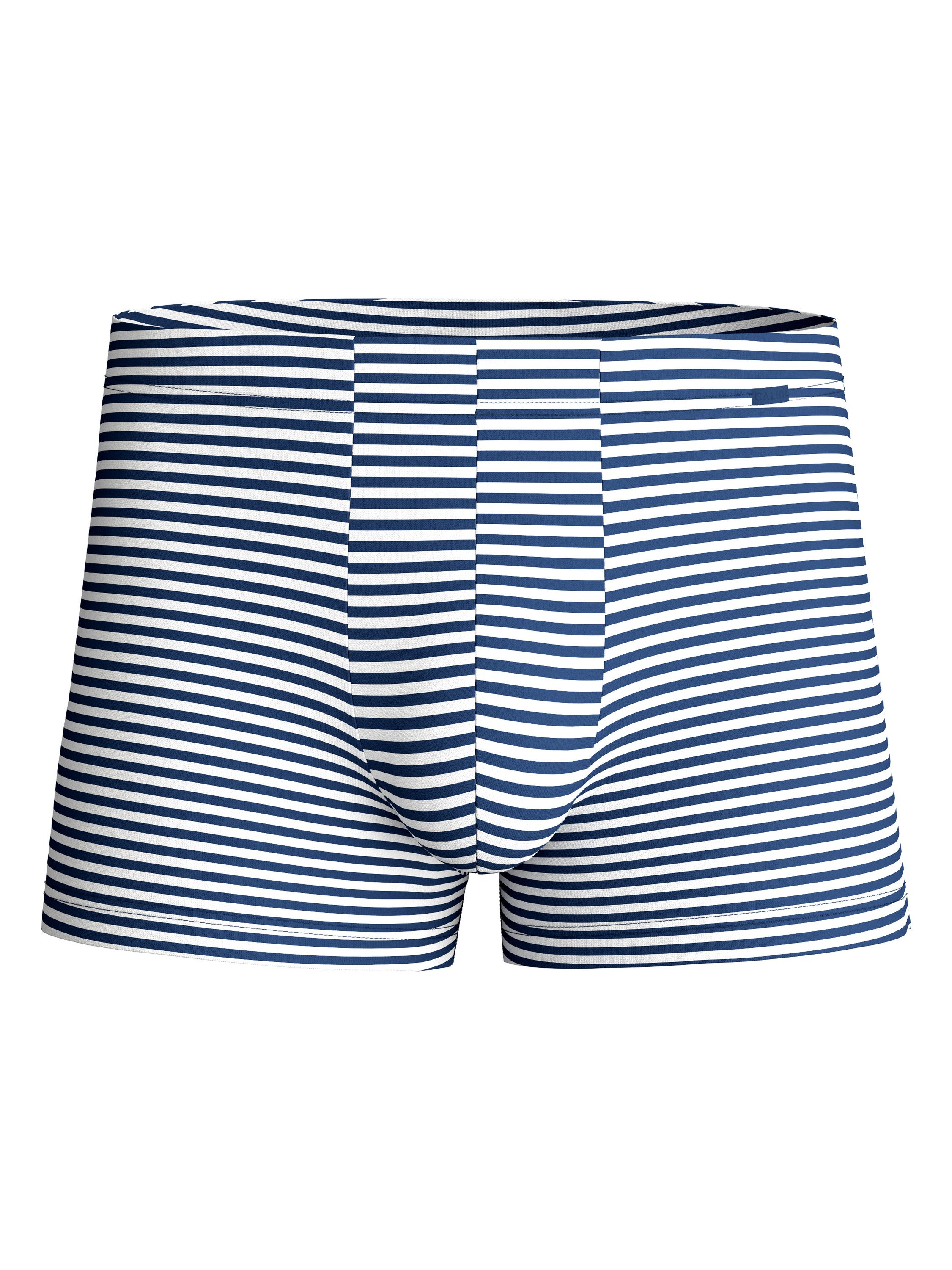 CALIDA Boxer Grafic Cotton Herren (1-St) aus 100% hochwertiger Baumwolle, mit stoffüberzogenem Gummibund