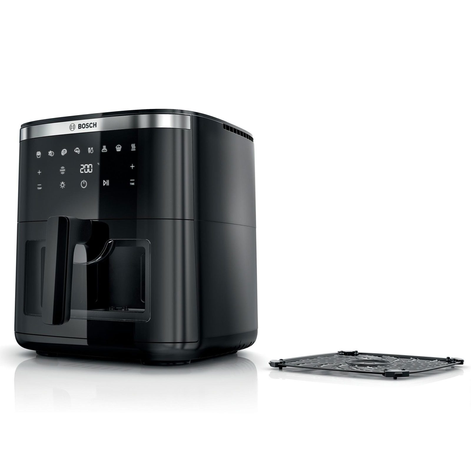 BOSCH Fritteuse Serie 6 MAFS2671B, Warmhaltefunktion bis zu 30 Minuten