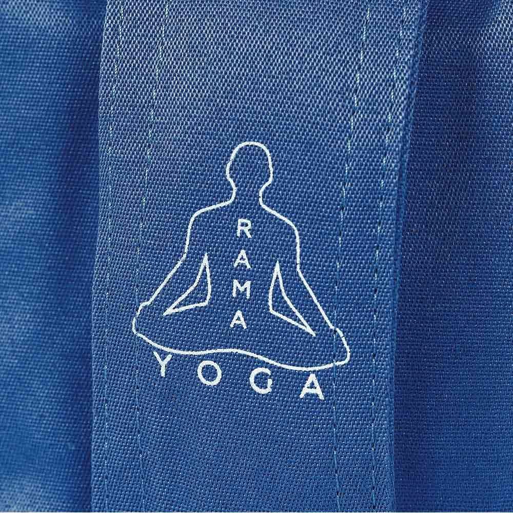 Buchweizenschalenfüllung ramayoga Meditationskissen Starter-Set, Yoga Blau,