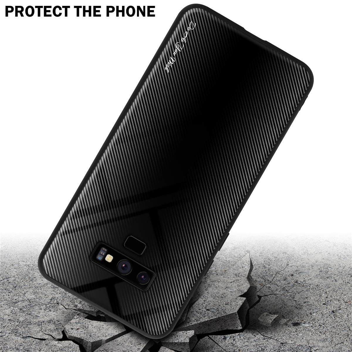Cadorabo Handyhülle für Samsung Galaxy NOTE 9 Hülle Samsung Galaxy NOTE 9, Robustes Hard Case - Handy Schutzhülle - Hülle - Back Cover Bumper