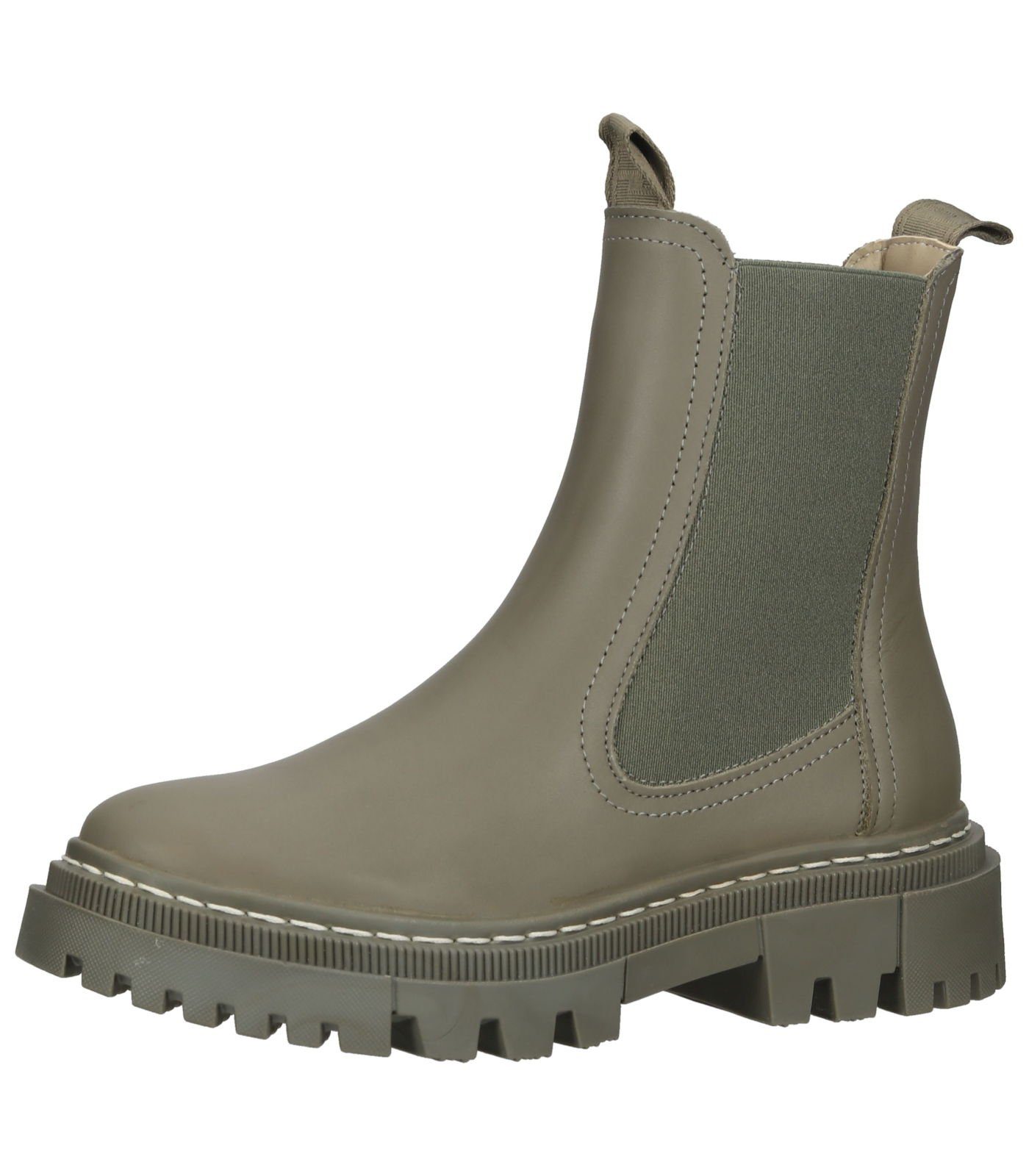 Tamaris Stiefelette Leder/Textil Stiefelette