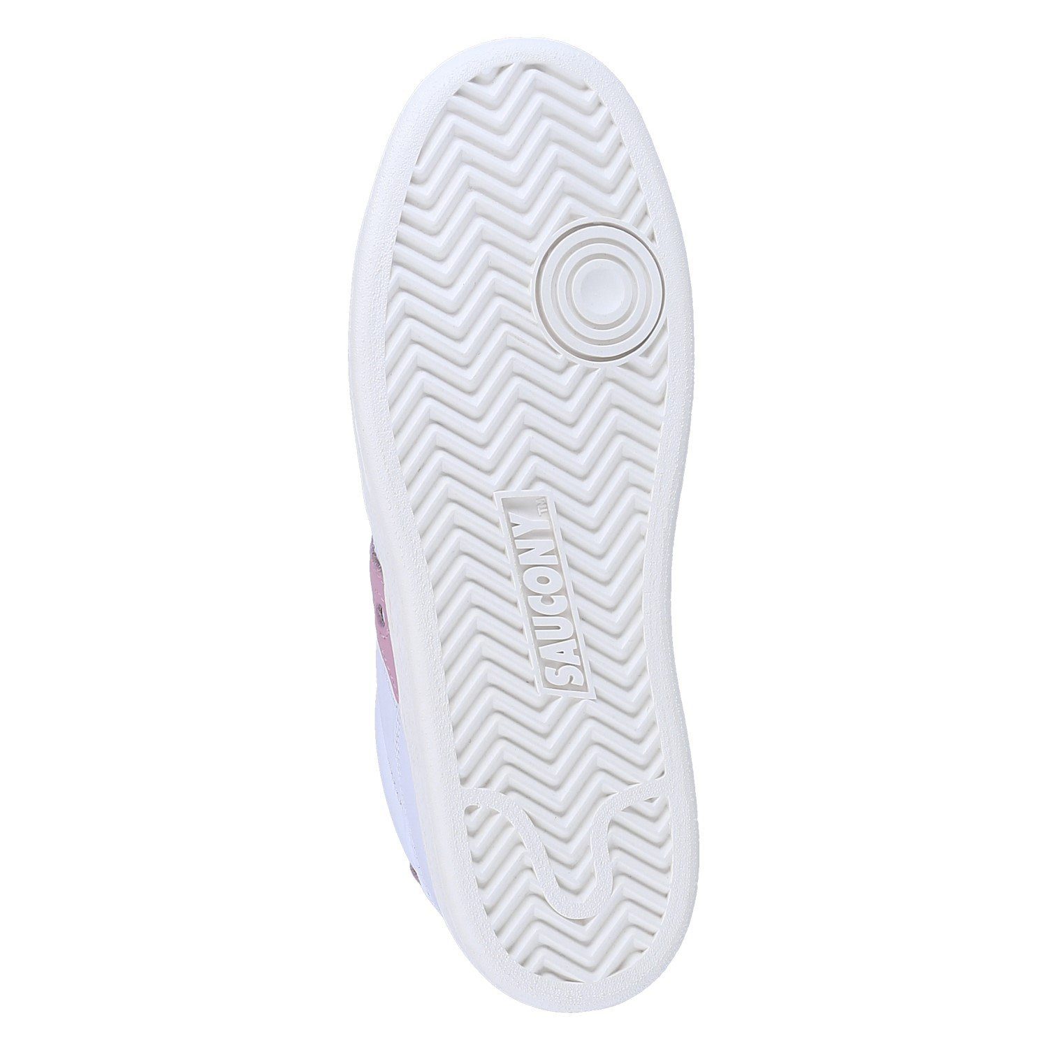 Saucony Jazz Court weiss/pink Damen Sneaker