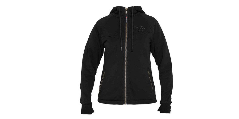 John Doe Motorradjacke XTM 2.0 Damen Motorrad Zip Hoodie