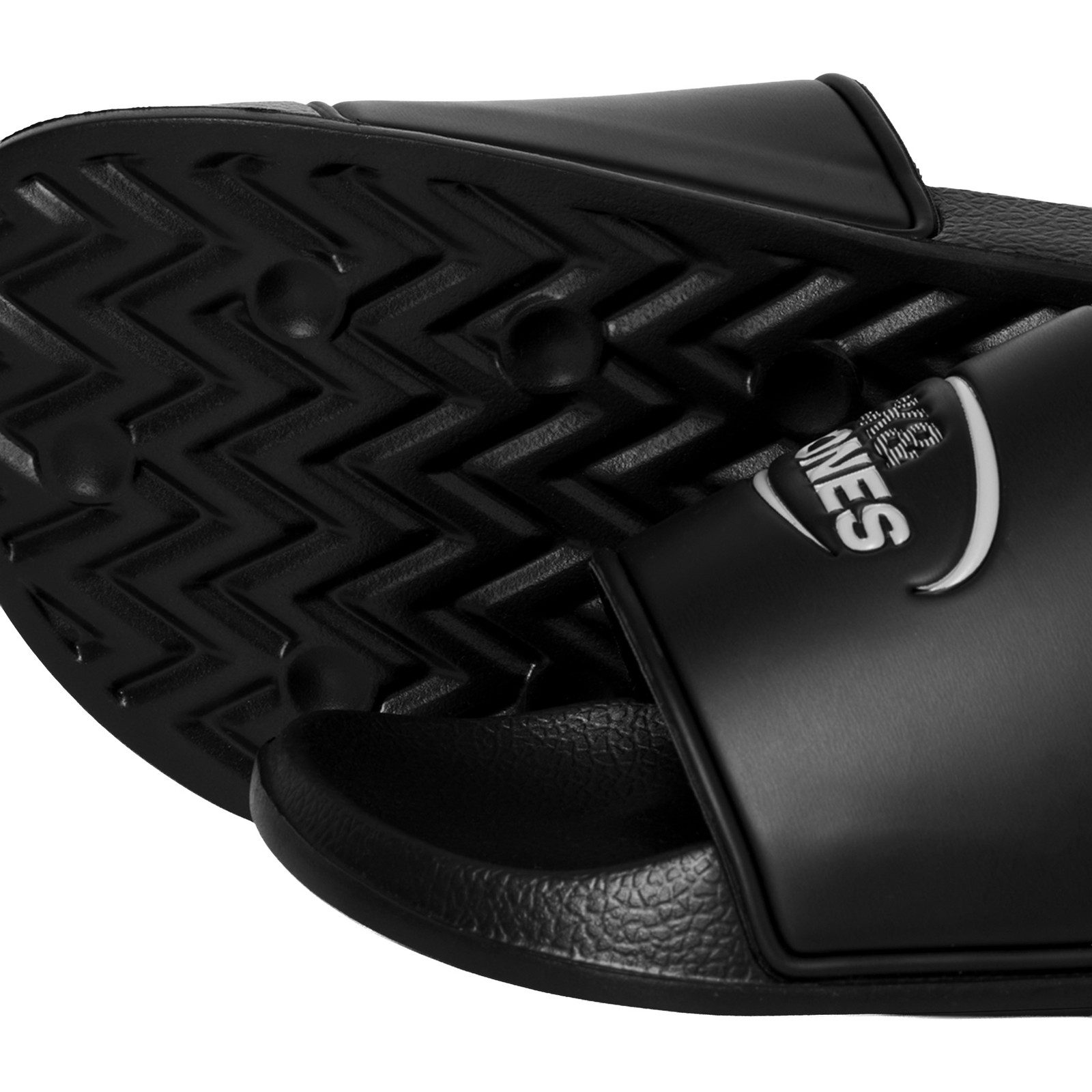 Jack & Jones JFWOSCAR Logo Slider Badeschuh mit plakativem Markenschriftzug – Bild 4 von 4