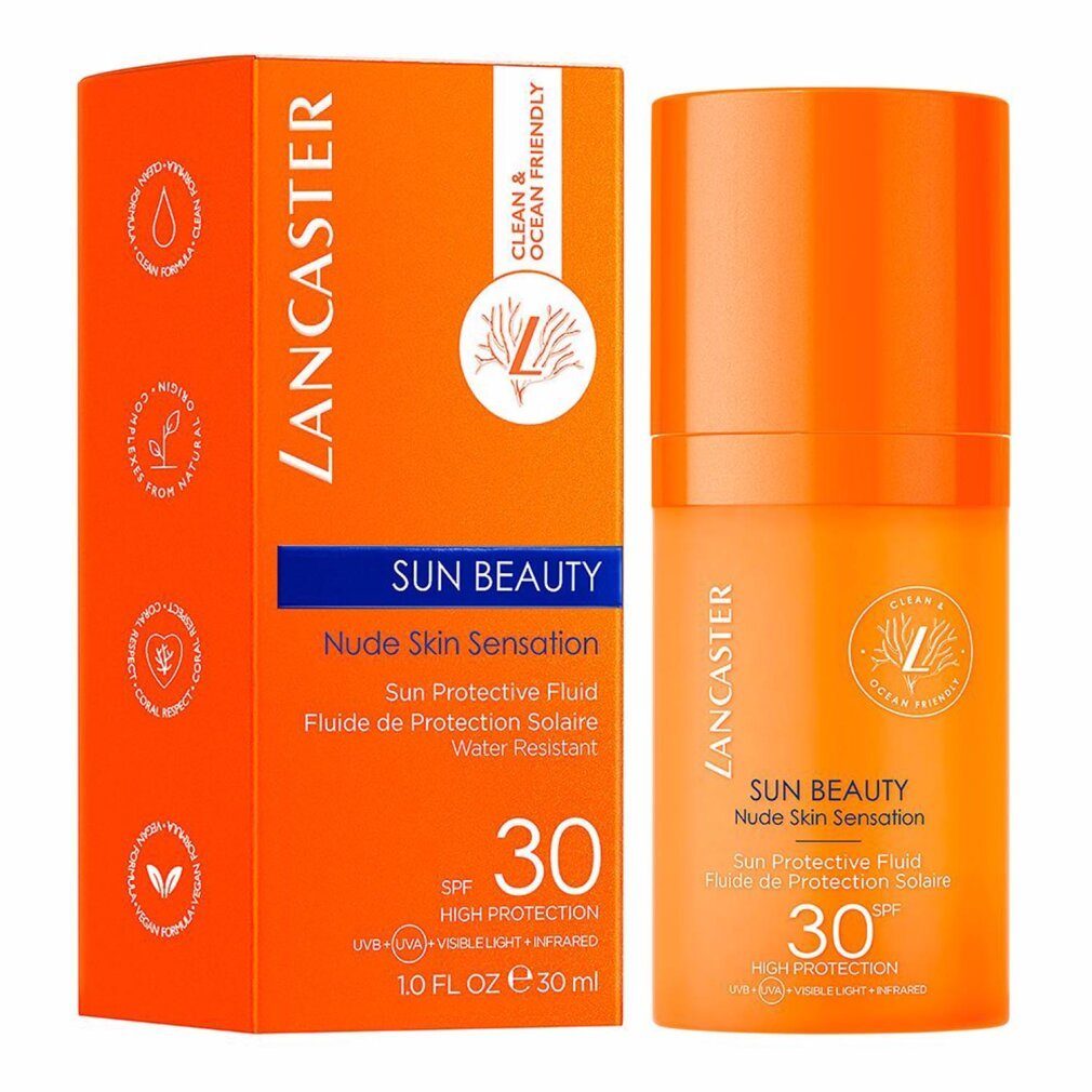 LANCASTER Sonnenschutzcreme Sun Beauty Fluido Facial Protector Spf30 30ml
