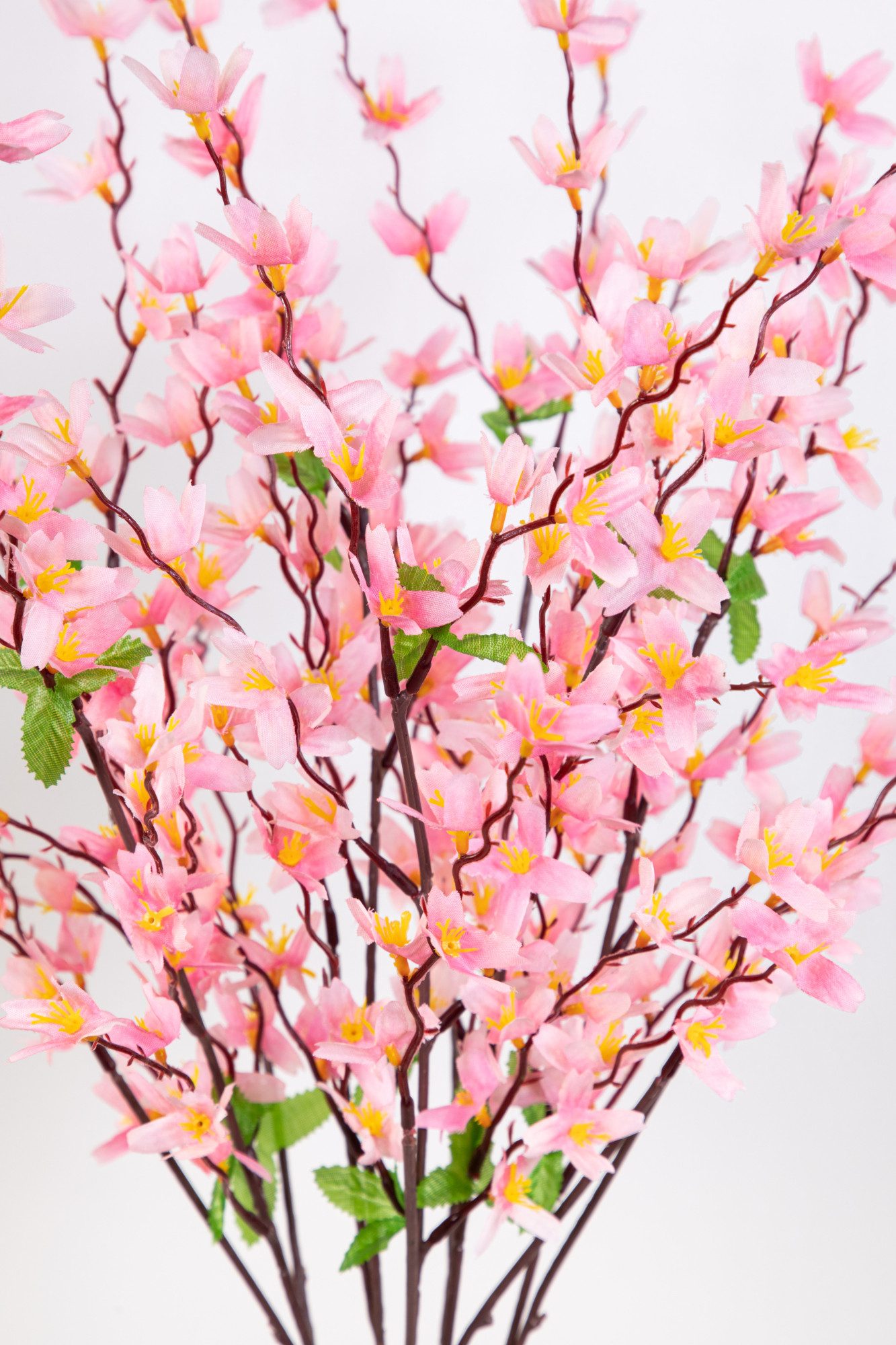 Kunstblume Forsythienbusch 65cm ZF Goldflieder Goldglöckchen künstliche For günstig online kaufen