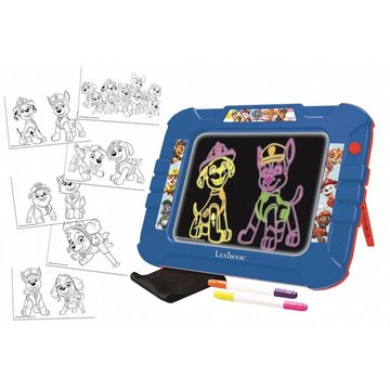 Lexibook® Zaubertafel Paw Patrol Neon Leucht-Zeichentafel mit Stiften und Schablonen