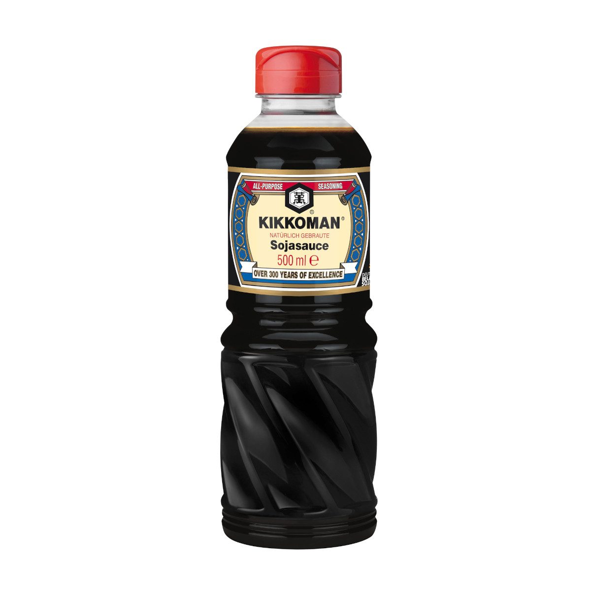 Develey Saucen, Kikkoman Soja Sauce nach traditionellem Verfahren PET Flasche 500ml