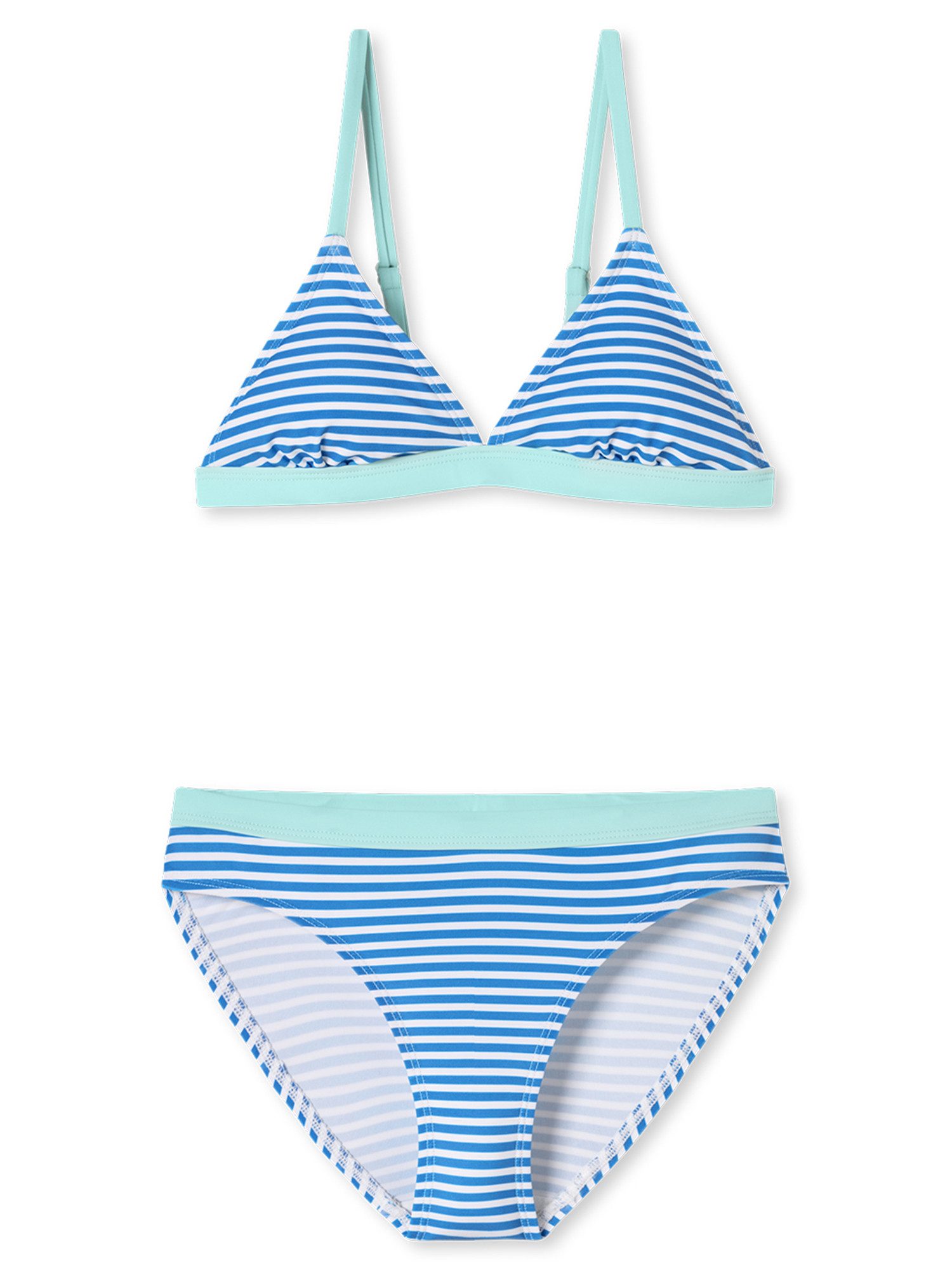 Schiesser Triangel-Bikini Aqua Teens Girl (2-St) bikini oberteil schwimm-hose