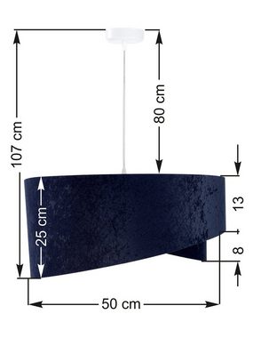 ONZENO Pendelleuchte Galaxy Nimbus Lasting 1 50x23x23 cm, einzigartiges Design und hochwertige Lampe