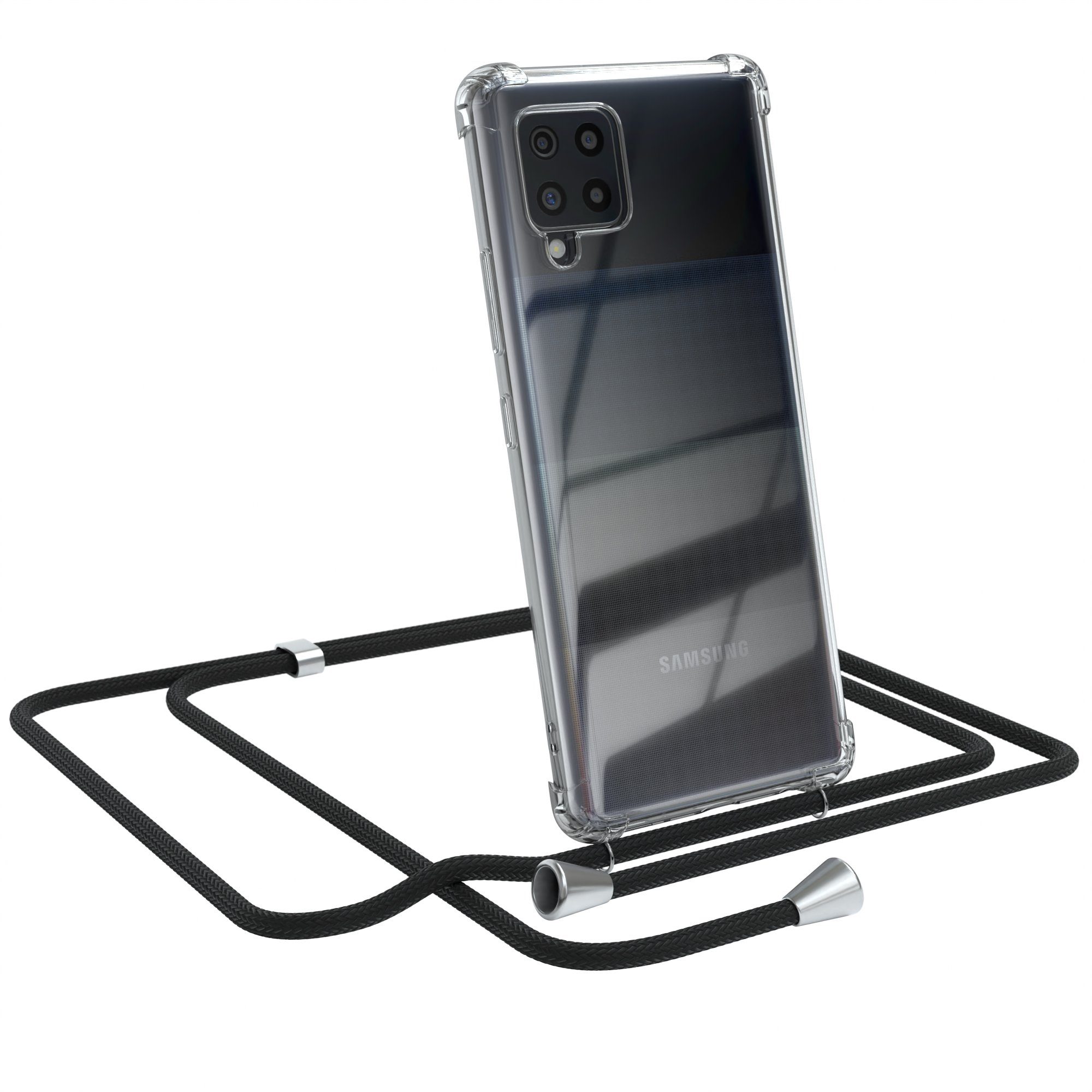 Handykette Hülle mit Kette für Samsung Galaxy A42 5G