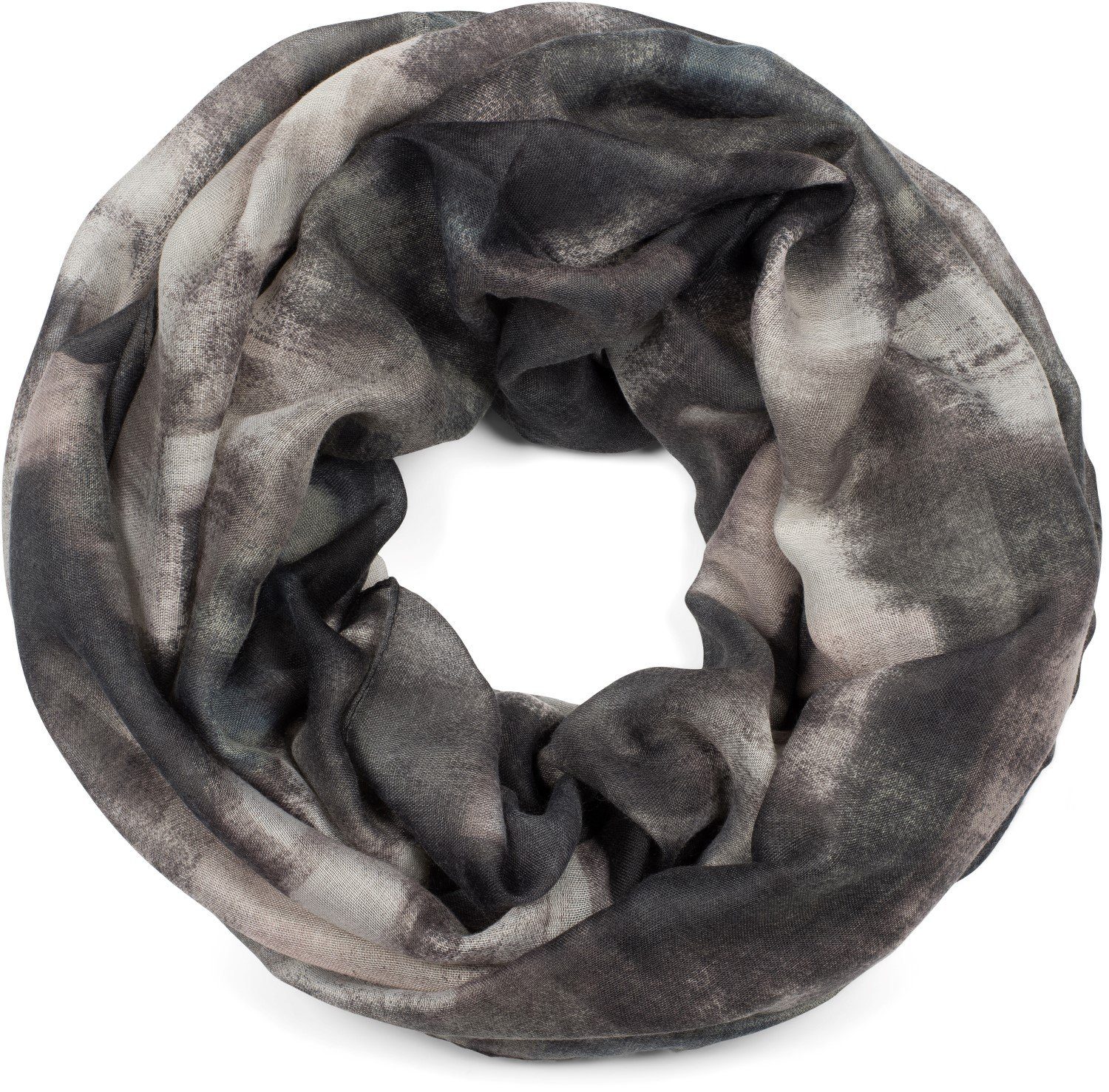 Loop Loop Schal mit buntem Pinselstrich Muster