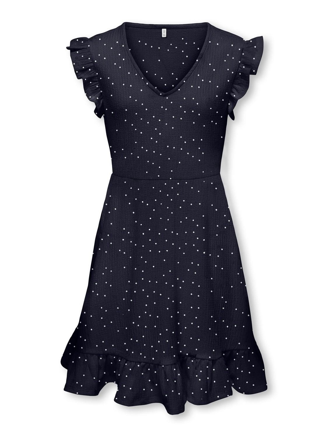 Sommerkleid KOGHILLARY V NECK DRESS CS WVN
