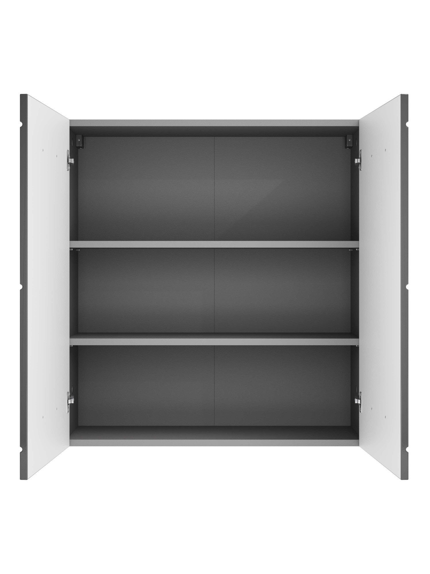 OTTO home Hängeschrank Föhr, Badschrank, Badezimmerschrank, Badmöbel Breite 72,8 cm, 2 Türen, minimalistisch, zeitlos, hochglänzend – Bild 5 von 5