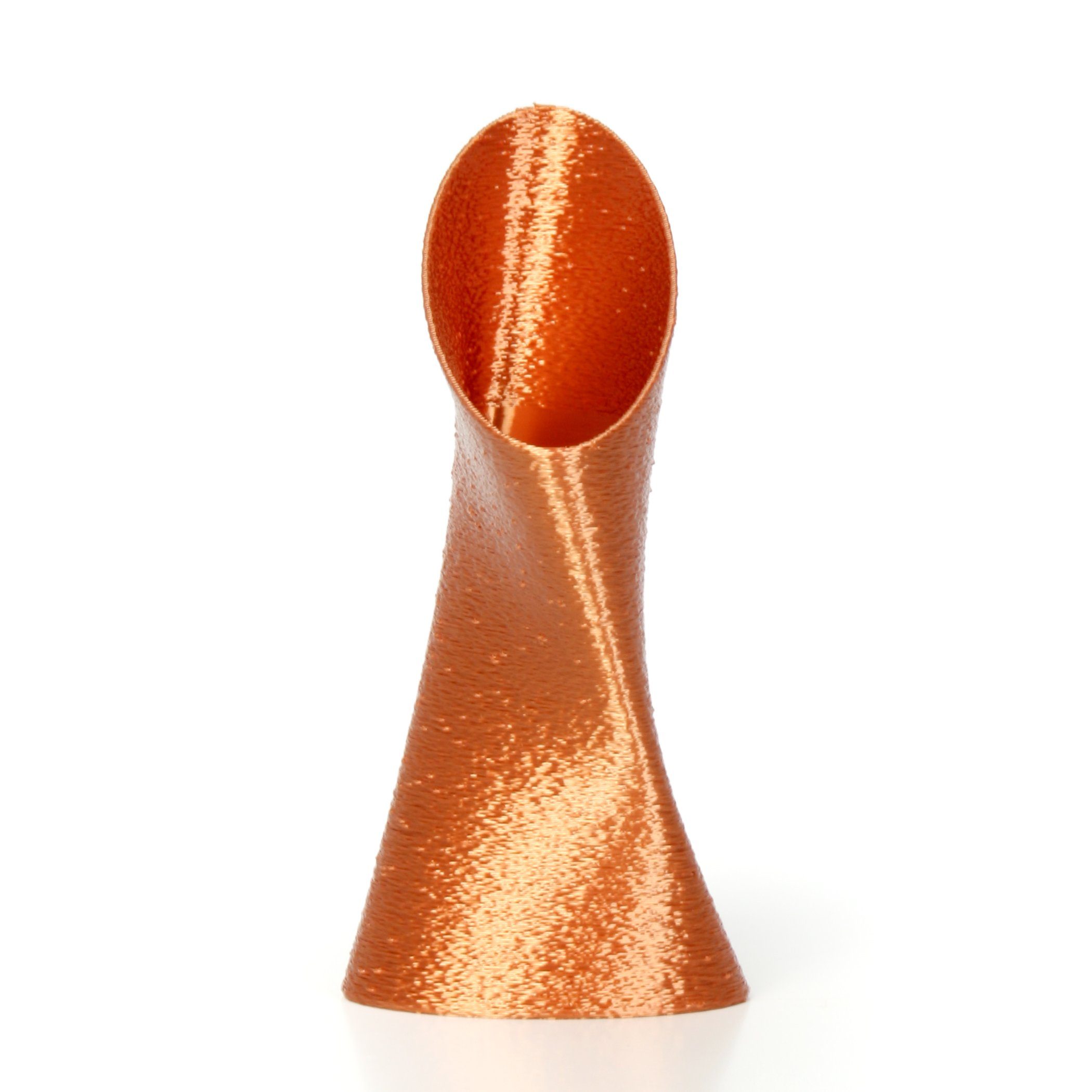Designer & – Vase Kreative Dekovase wasserdicht Bronze Bio-Kunststoff, Rohstoffen; Blumenvase aus Feder nachwachsenden aus Dekorative bruchsicher
