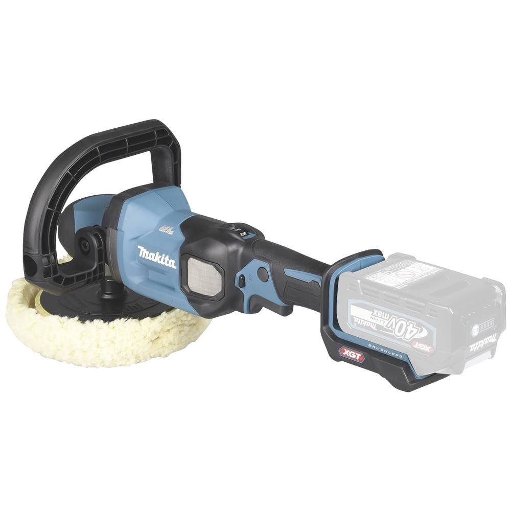 Makita Exzenterschleifer Akku-Poliermaschine 40V max. (ohne Akku, ohne Ladegerät PV001GZ, bürstenlos, ohne Akku, ohne Ladegerät