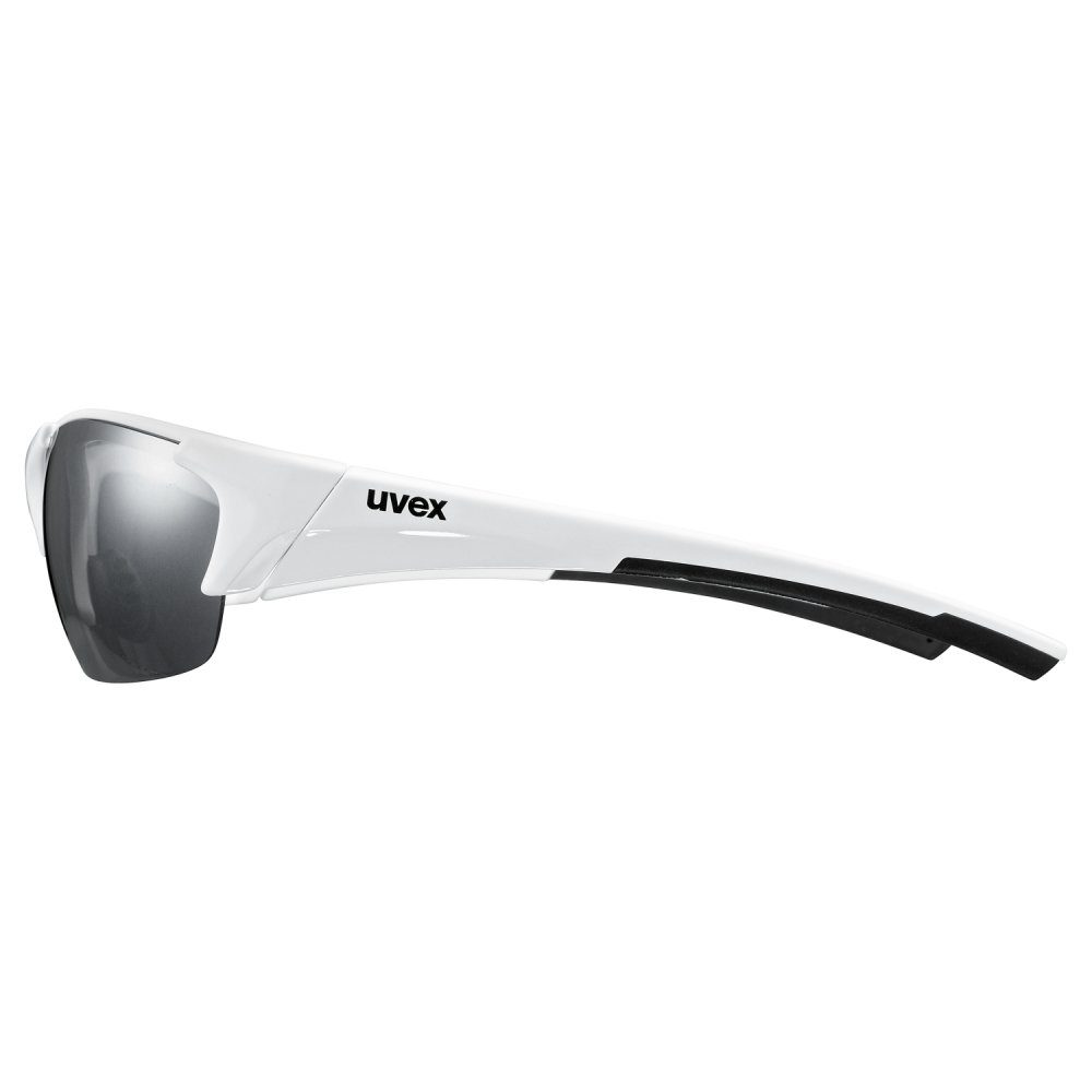 Blaze Set Uvex BLACK III WHITE Sportbrille
