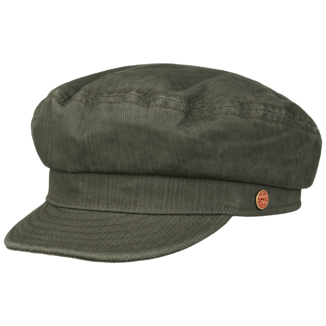 Mayser Ballonmütze (1-St) Elbseglermütze mit Schirm, Made in the EU