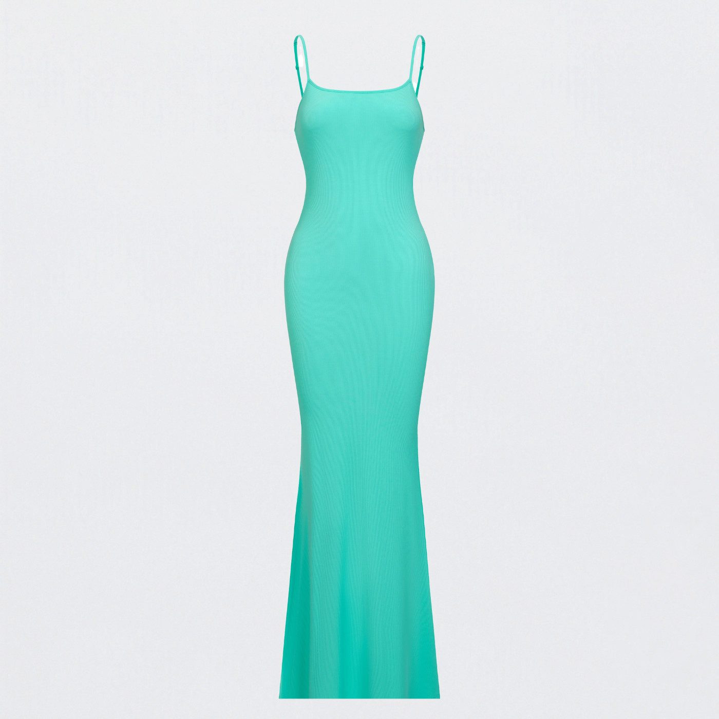 Creamy Fabrics Jerseykleid Ribbed Cami Maxikleid-Mint-XL günstig online kaufen