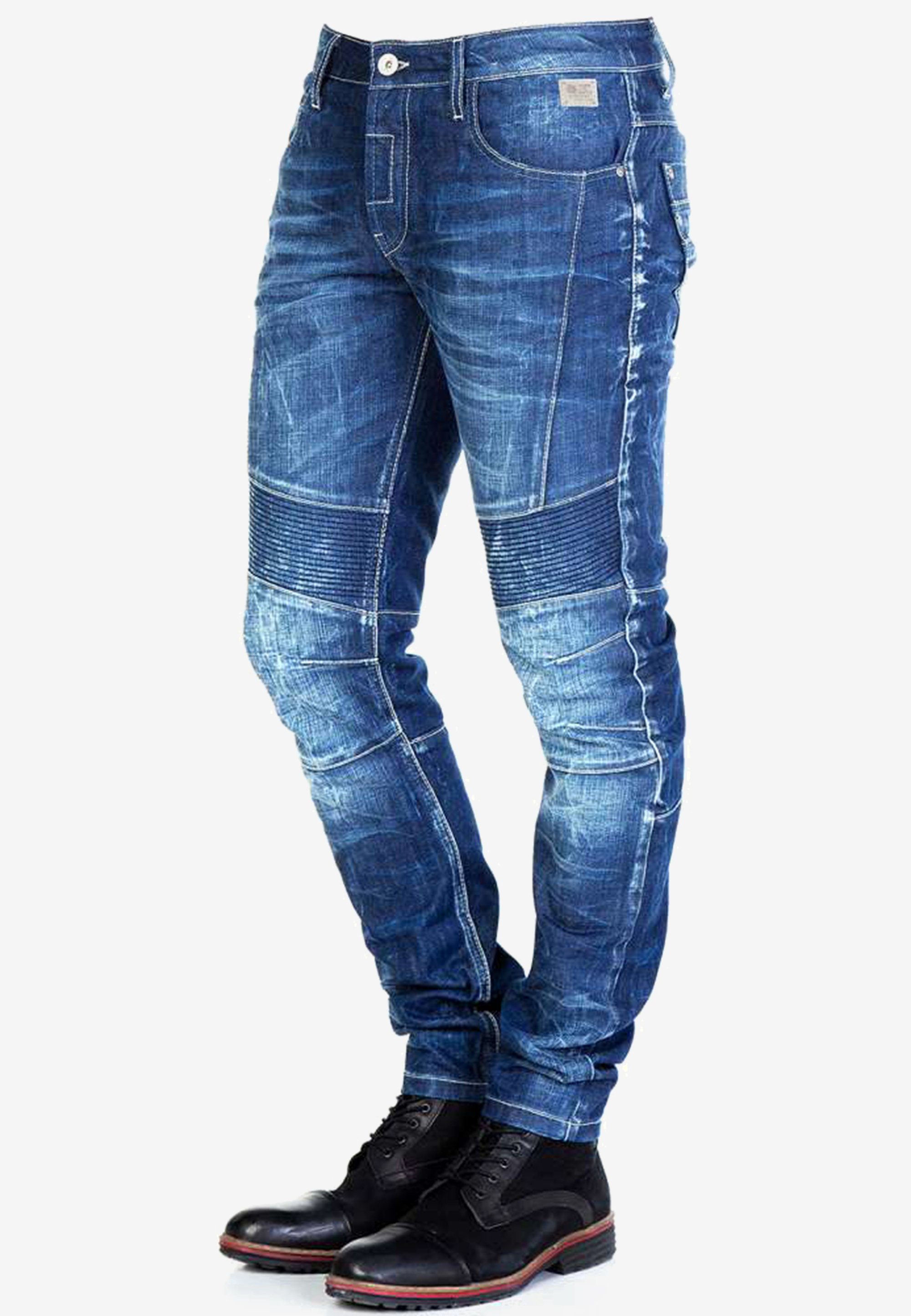 Cipo & Baxx Nahtdetails in Bequeme mit Jeans Fit coolen Straight