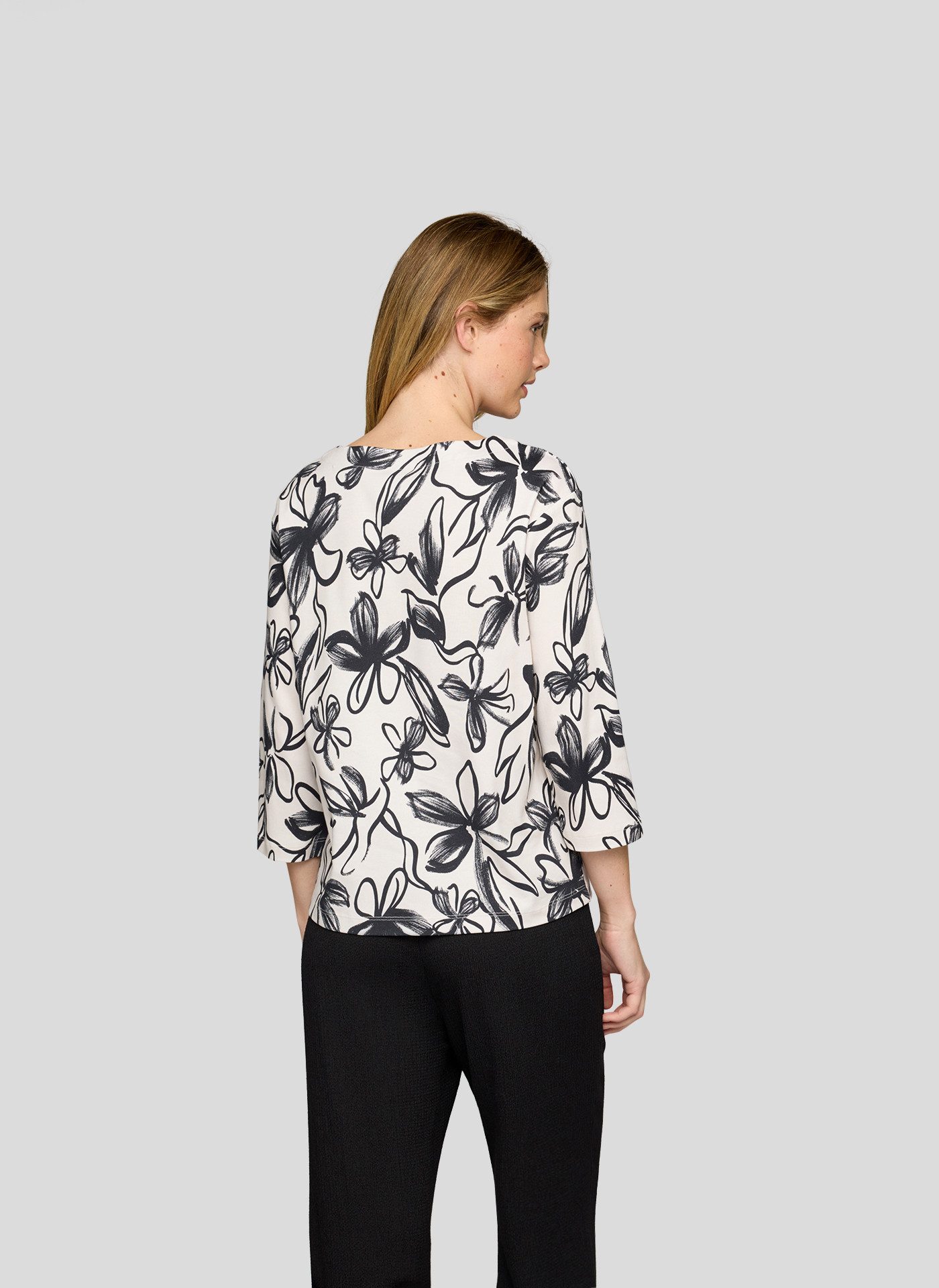 Rabe 3/4-Arm-Shirt mit All-Over Print – Bild 3 von 5