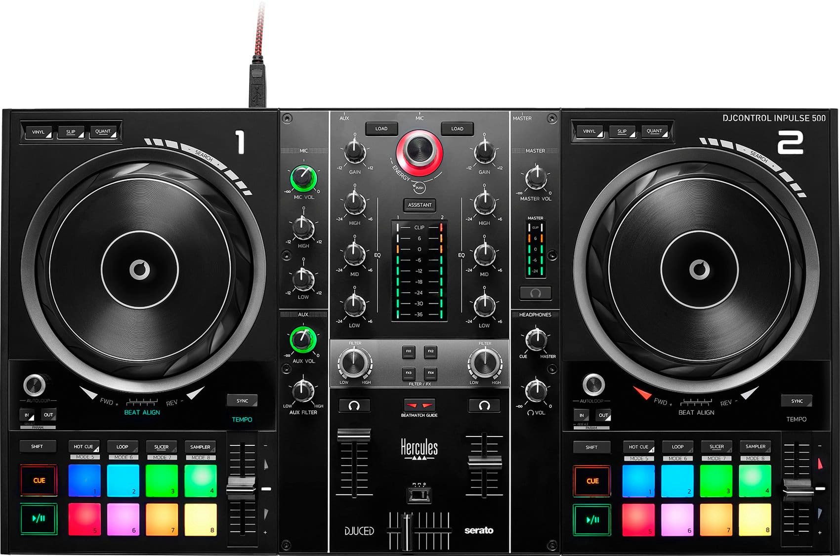 DJ Controller Inpulse 500 All-in-One - für den Auftritt vor Publikum