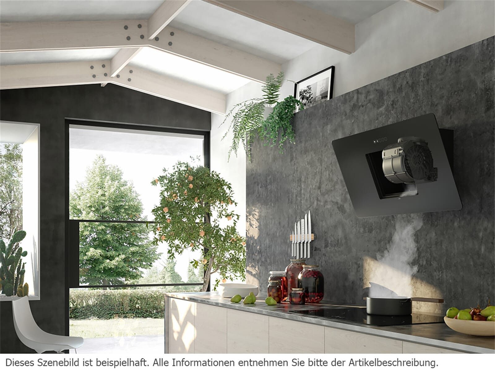 FRANKE Kopffreihaube, 80 cm