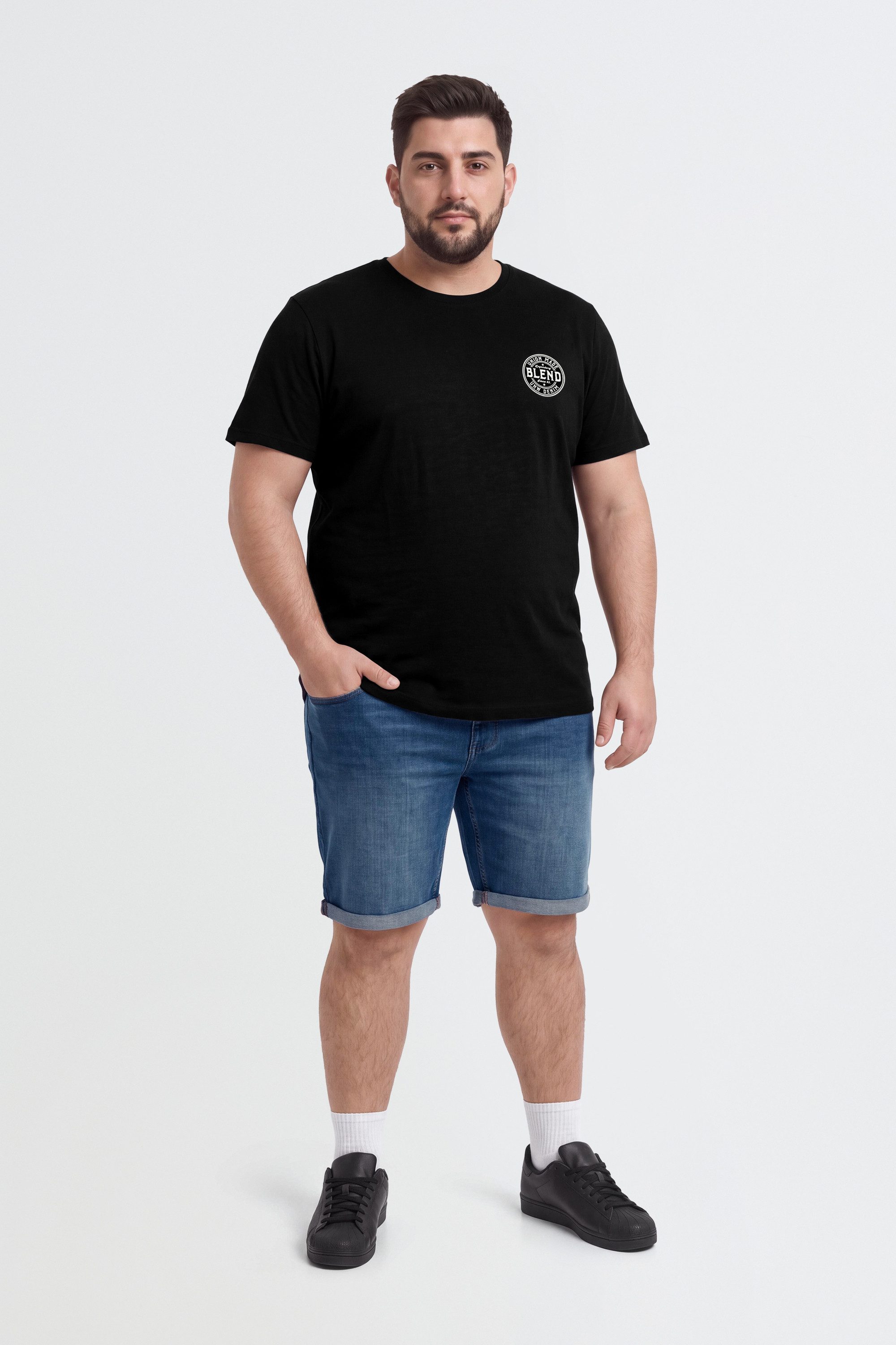 Blend Jeansshorts BHJoel Big & Tall Stilvolle 5-Pocket-Jeansshorts in großen Größen – Bild 3 von 5
