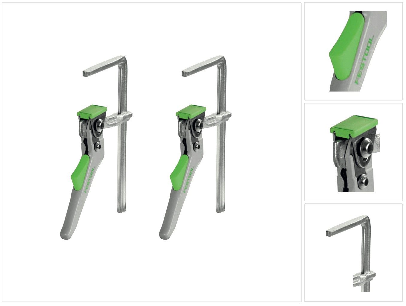FESTOOL Zwinge Hebelzwingen Set 2x FS-HZ 160 (2x 491594) für FS/2 Führungsschiene