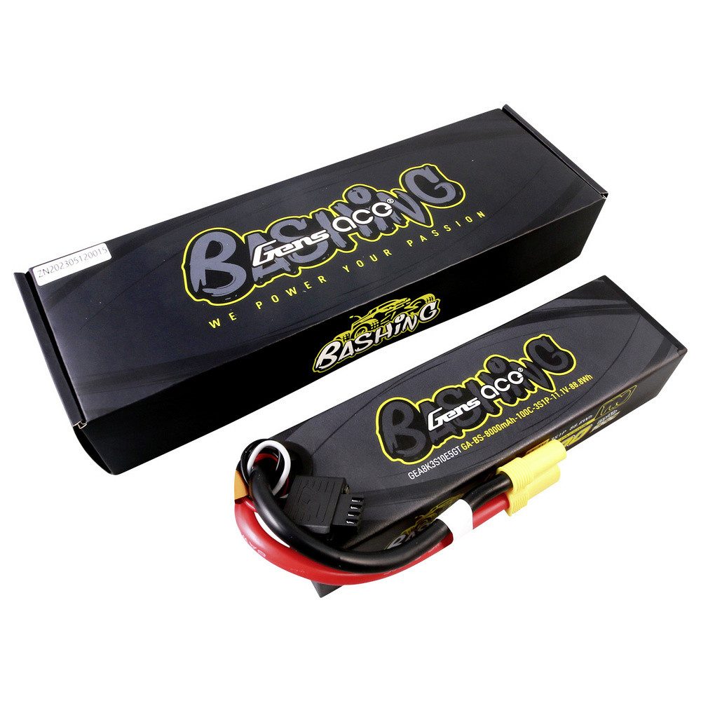 Gens ace Gens ace Modellbau-Senderakku (LiPo) 11.1 V 8000 mAh Hardcase EC5 Akku 8000 mAh