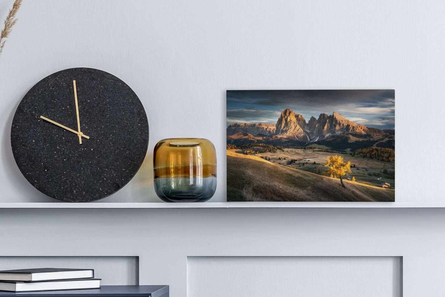 OneMillionCanvasses® Leinwandbild Dolomiten - Herbst - Berge, Fotodruck (1 günstig online kaufen